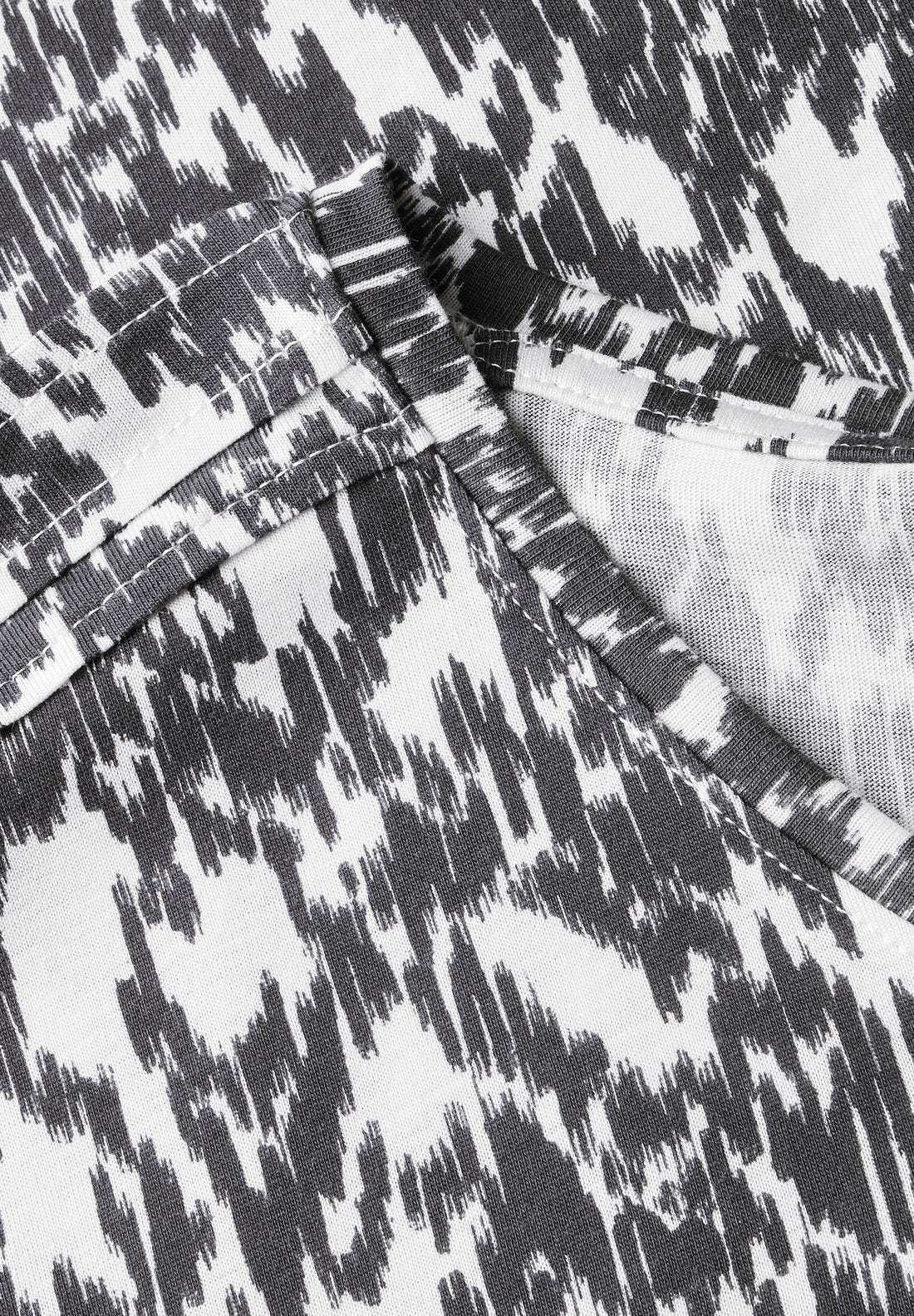 CECIL Kurzarmshirt Damen mit dezentem Print und elastischem Saum
