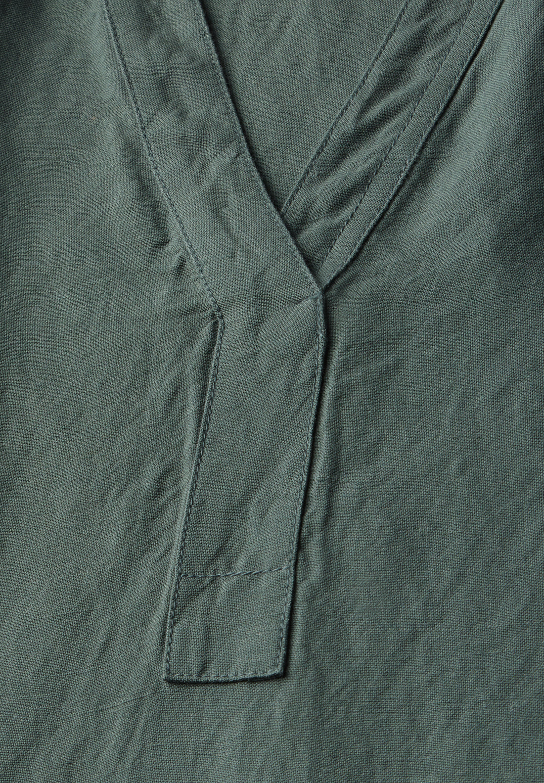 CECIL Knielanges Kleid Damen Sommerleinen entspannte Passform