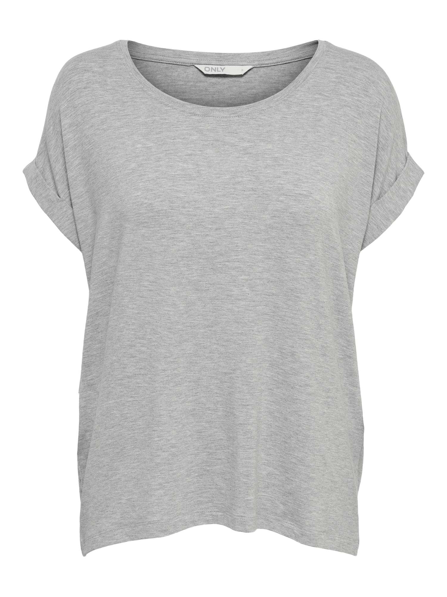 Bestseller Top Damen Rundhals Kurzarm Schwarz<br>
