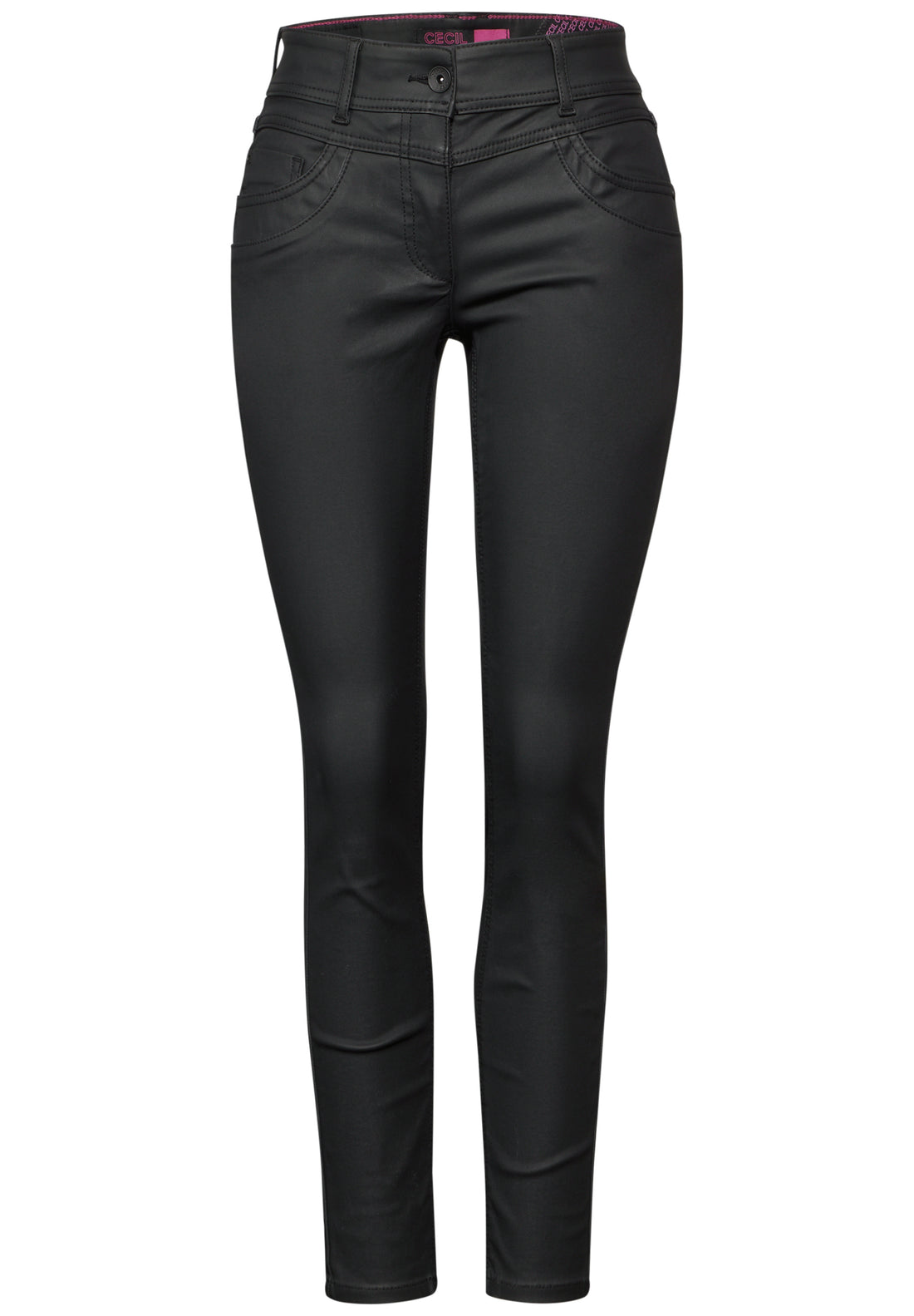 CECIL Coated Hose Damen Schwarz