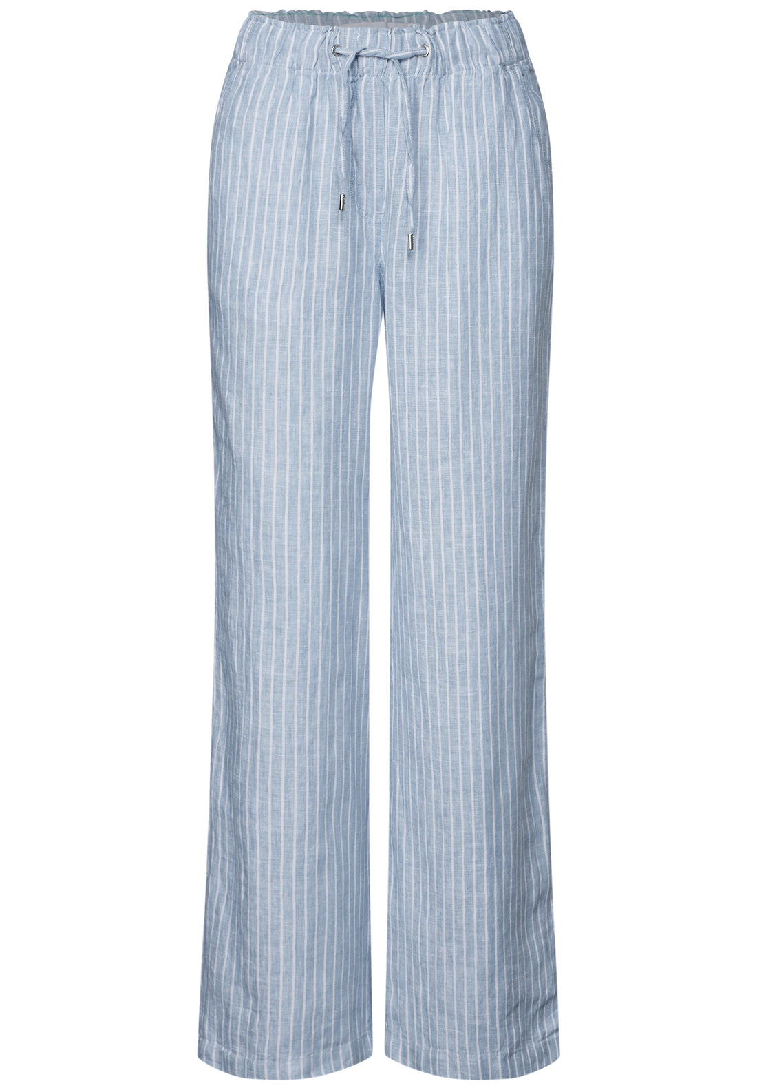 CECIL Leinenhose Damen Wide Legs High Waist Loose Fit