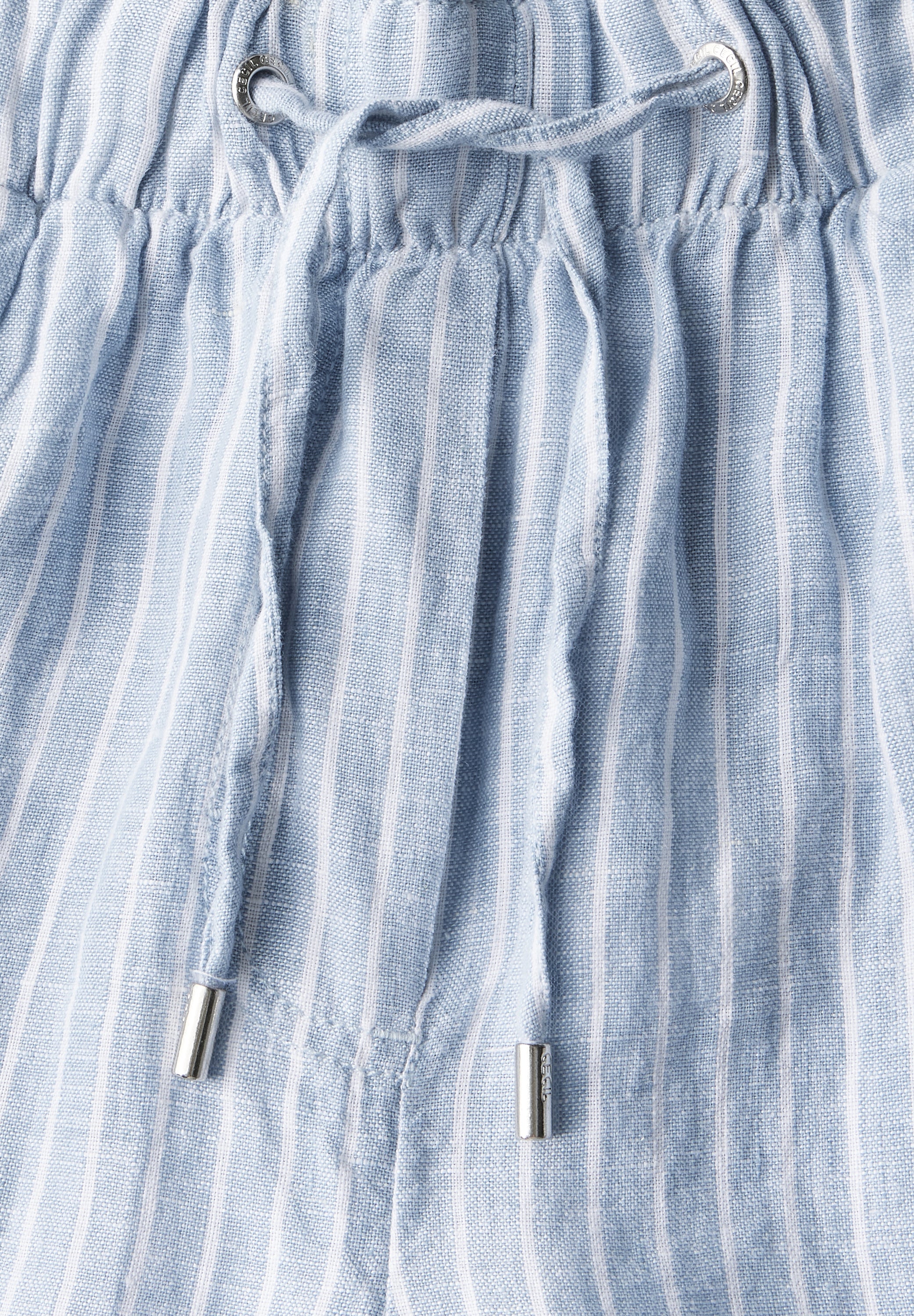 Wide Leg Leinenhose
