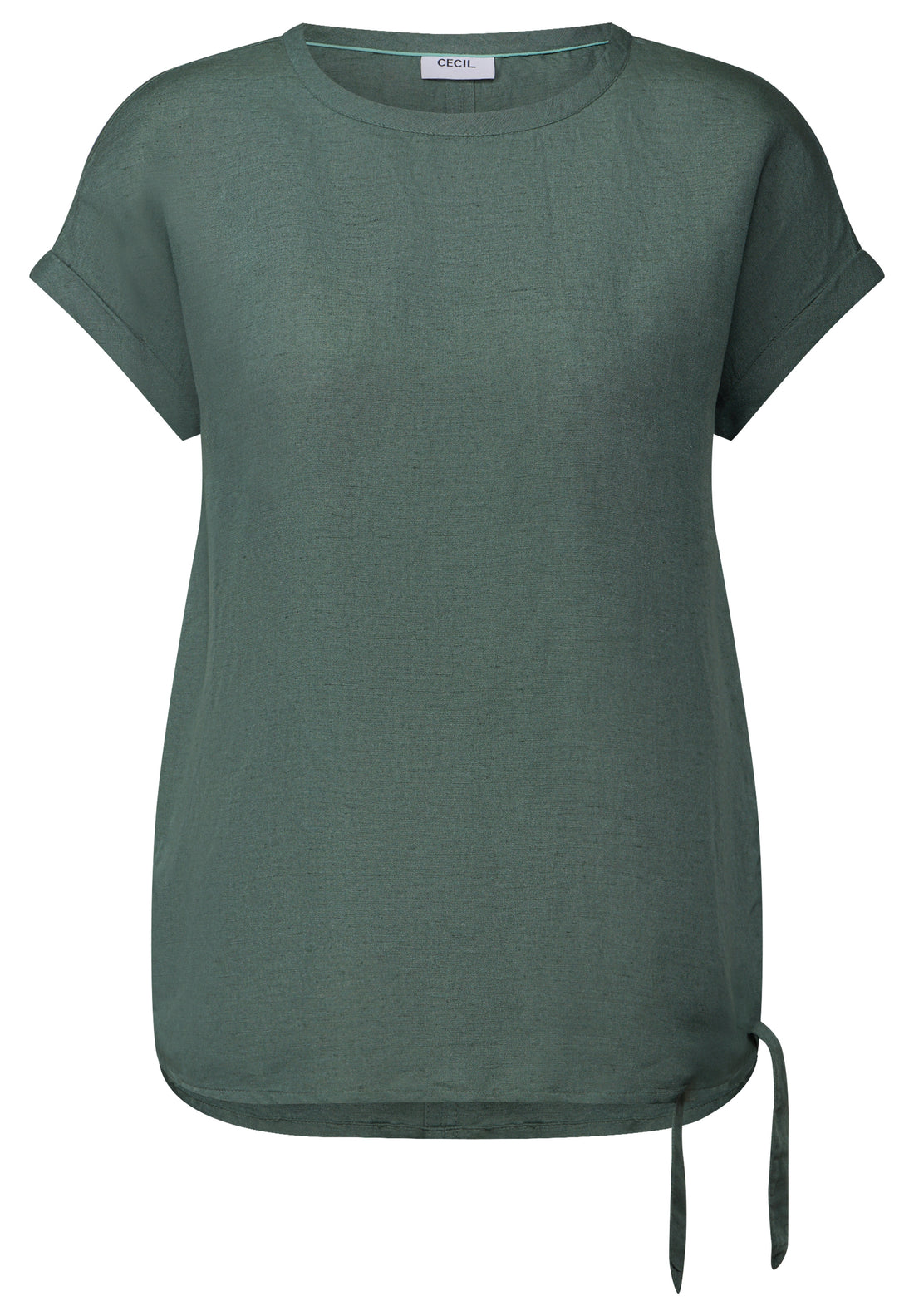 CECIL Sommerbluse Damen lässiger Look Knotendetail