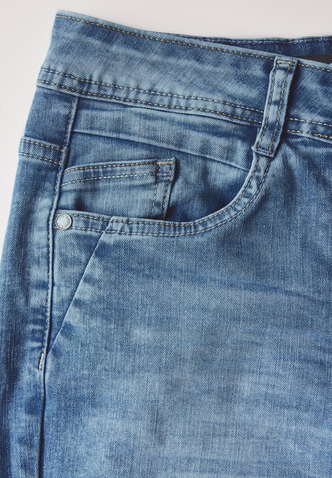 CECIL Slim Fit Jeans Damen High Waist Slim Legs Stretch Toronto