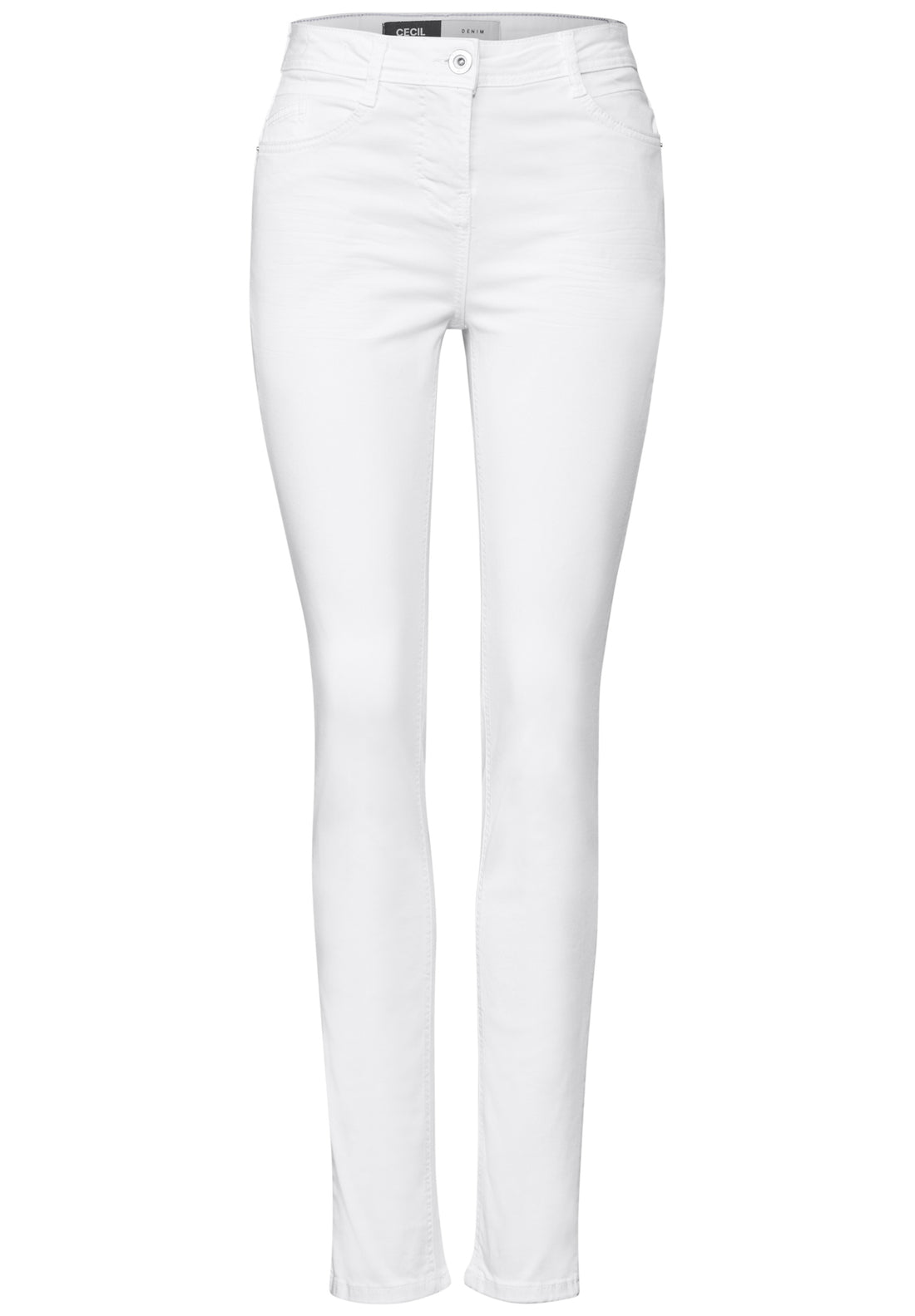 CECIL Slim Fit Toronto Damen High Waist Jeans mit Slim Legs