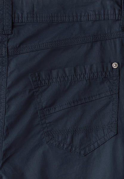 CECIL Damen 3/4 Papertouch Hose in Schwarz