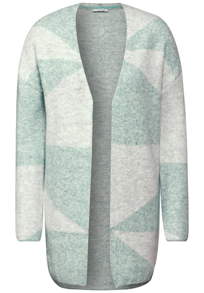 CECIL Gemusterte Strickjacke Damen Grafisches Muster