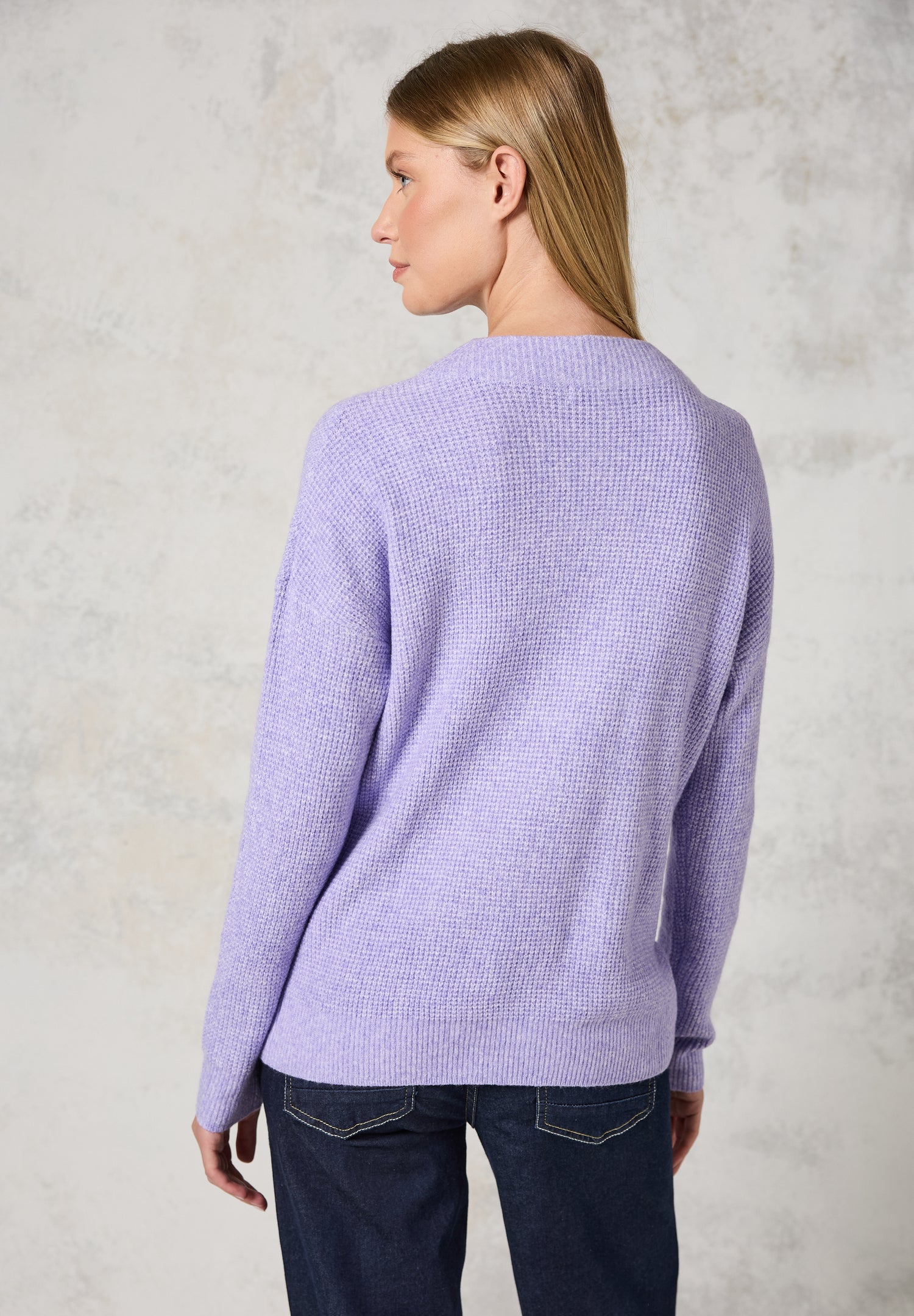 CECIL Strickpullover Turtleneck Damen Bequemer Materialmix