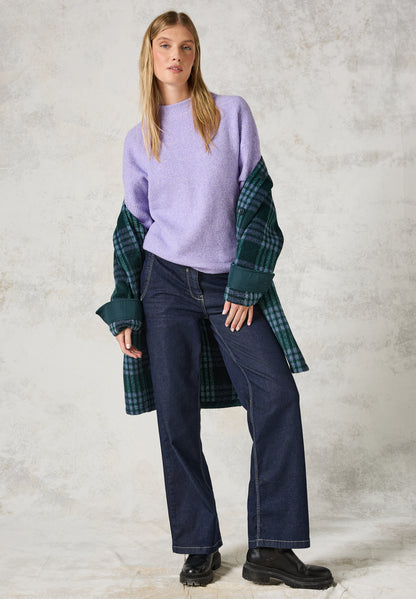 CECIL Strickpullover Turtleneck Damen Bequemer Materialmix