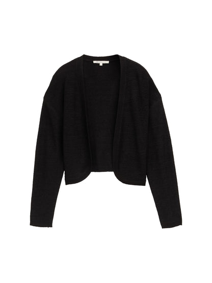 Tom Tailor Denim Strick-Bolero für Frauen mit überschnittener Schulternaht