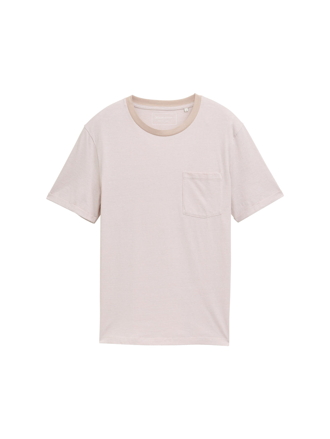 Tom Tailor Denim T-Shirt Erwachsene Männlich mit Brusttasche