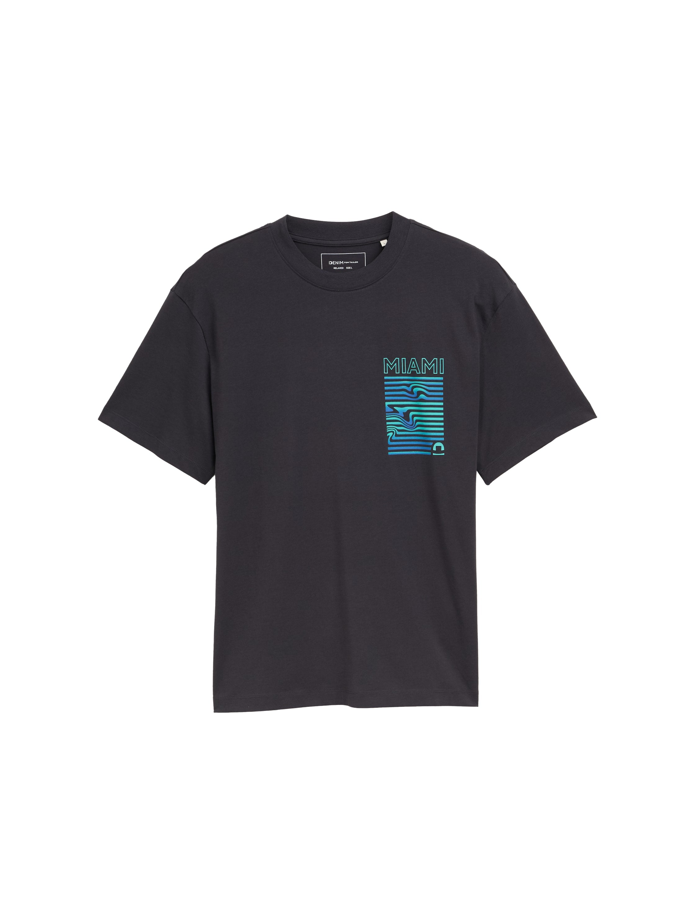 Tom Tailor Denim T-Shirt Herren bunter Print