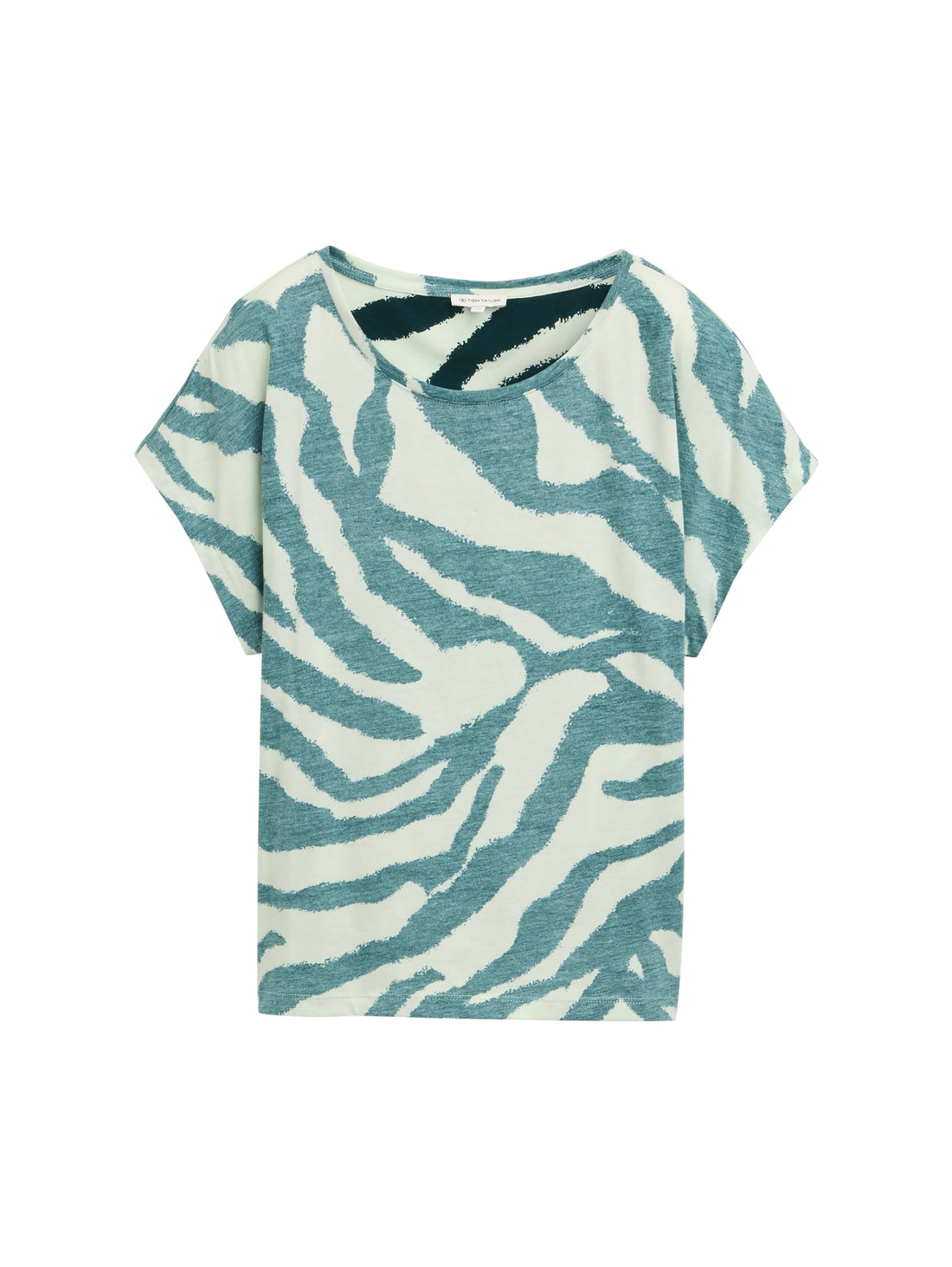 Tom Tailor Denim T-Shirt Erwachsene Inside-Out-Print