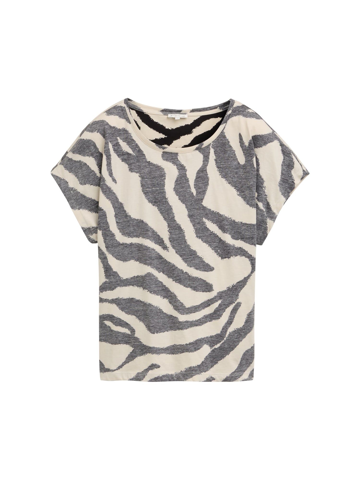 Tom Tailor Denim T-Shirt Erwachsene Inside-Out-Print