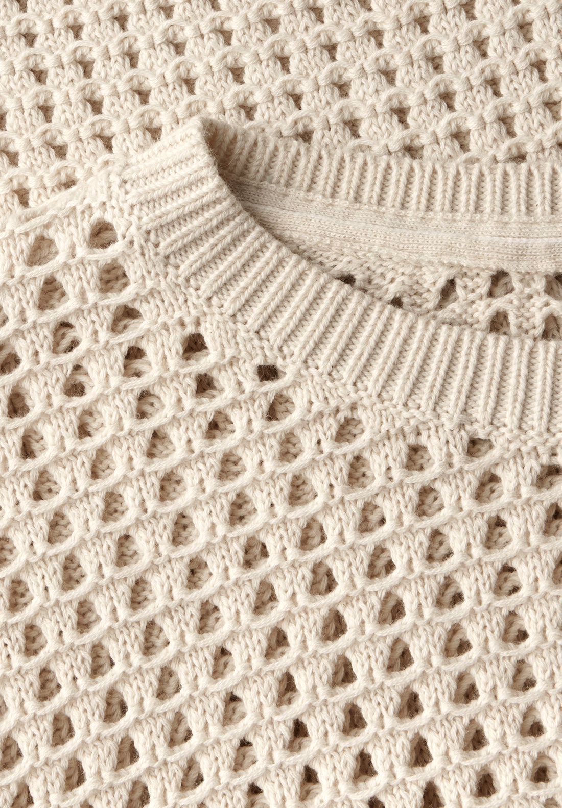 CECIL Leichter Häkelpullover Damen Sommer Baumwolle