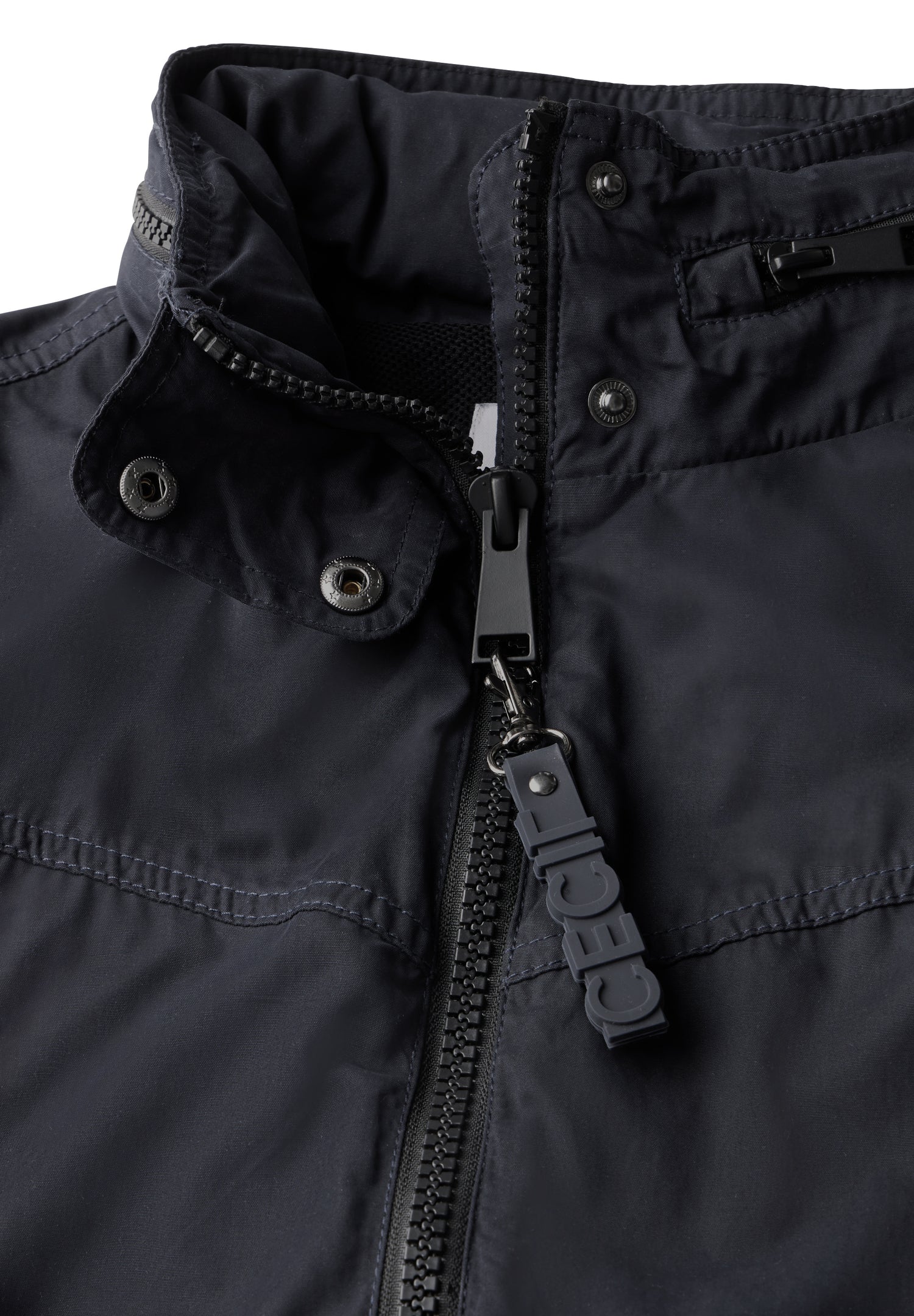 CECIL Midi Jacke Damen mit herausnehmbarer Kapuze