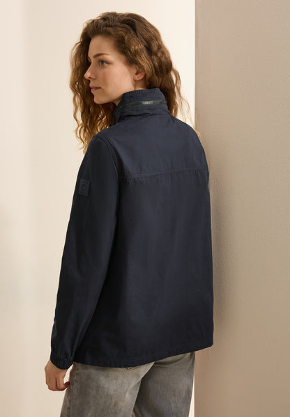 CECIL Midi Jacke Damen mit herausnehmbarer Kapuze