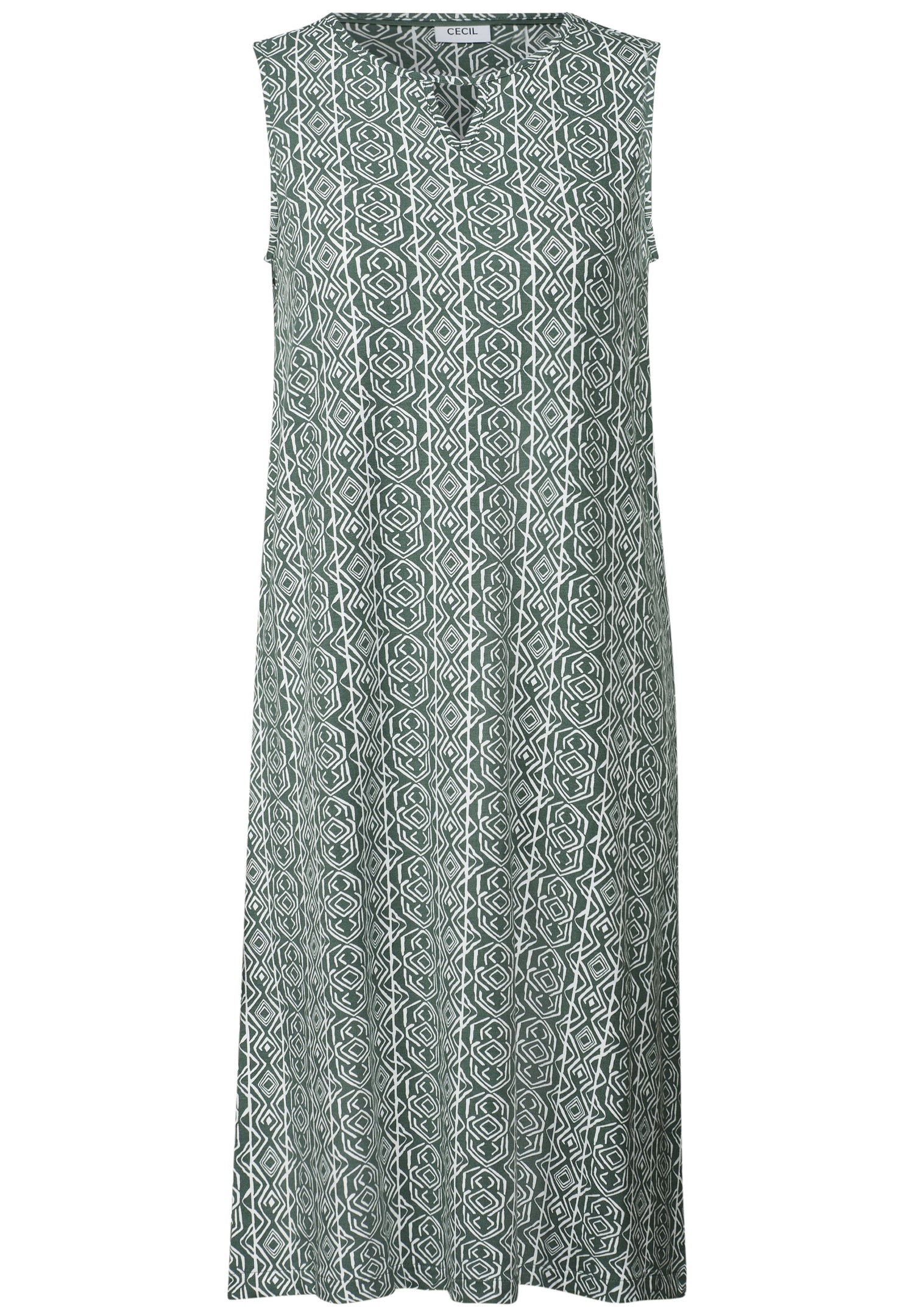 CECIL Ärmelloses Jersey-Kleid Damen mit Cut-Out
