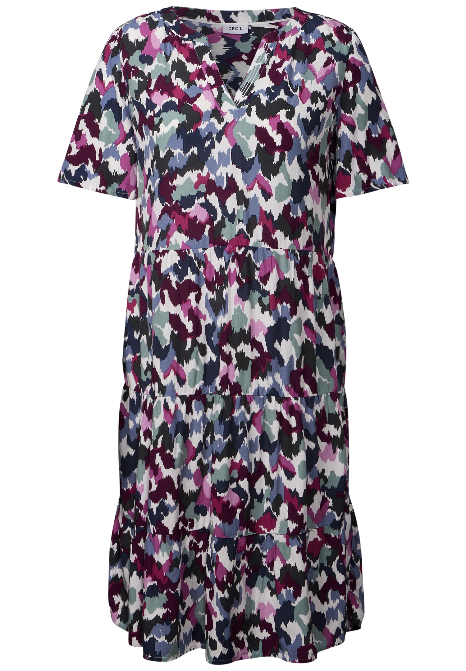 CECIL Knielanges Kleid Damen Vanilla White