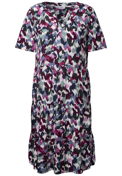 CECIL Knielanges Kleid Damen Vanilla White