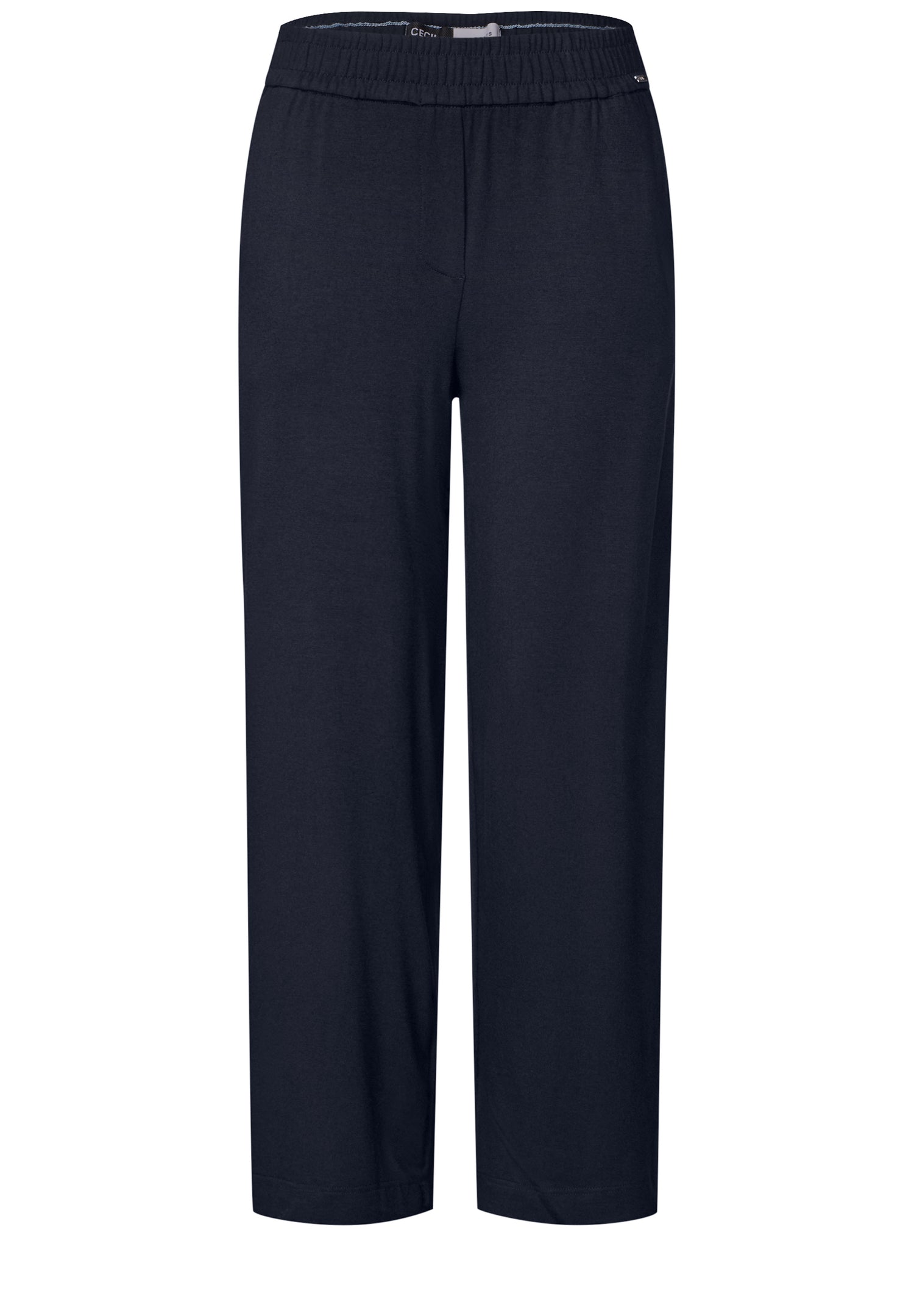 CECIL Culotte Damen High Waist Wide Leg Stretchhose