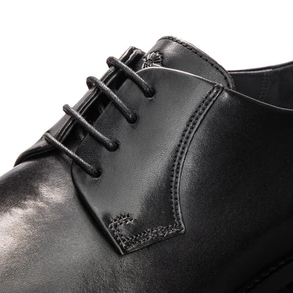 Müller &amp; Meirer Schnürschuh aus Rindsleder für Herren mit Logo-Prägung