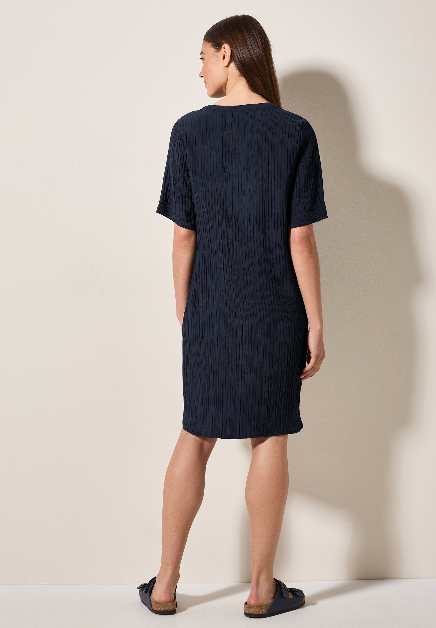 CECIL Kurzes Damenkleid Lockere Passform mit Seitlichen Taschen
