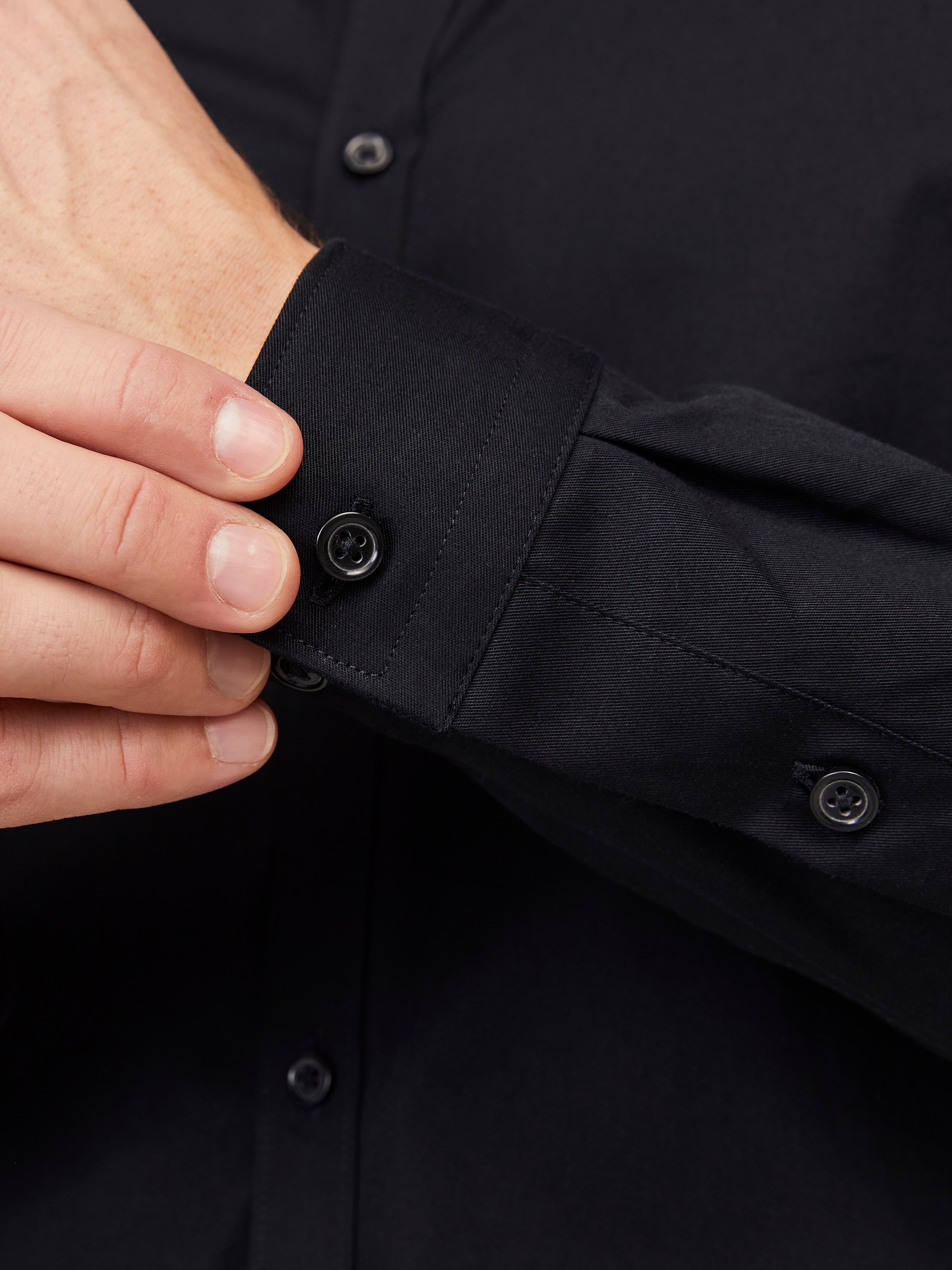Bestseller Oberhemd Slim Fit Herren Langarm Baumwolle