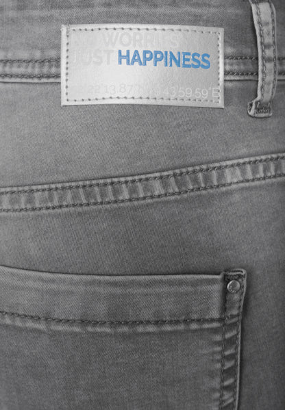 CECIL Casual Fit Jeans Scarlett Damen Stretch Baumwolle Slim Mid Waist