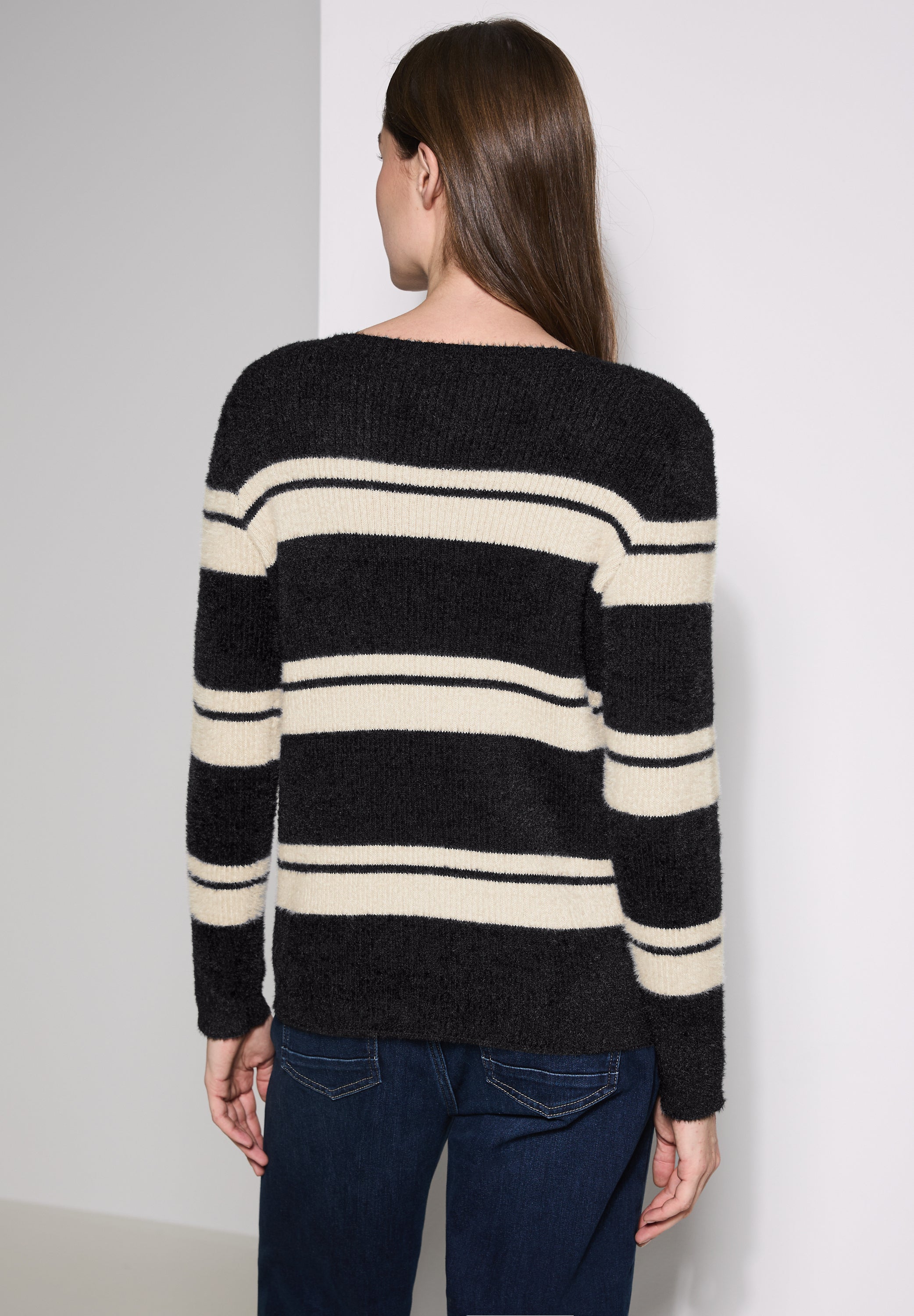 CECIL Federgarn-Pullover Damen Elegant und Kuschelig
