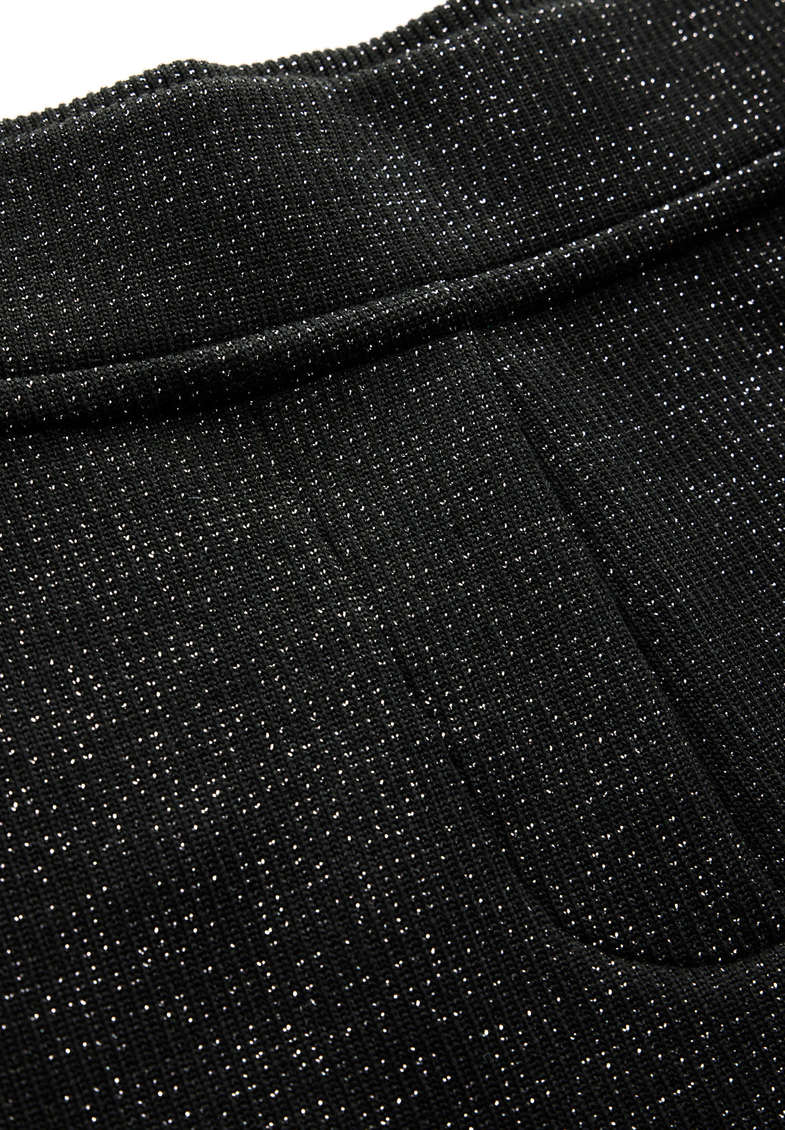 CECIL Glitzer-Hose Damen Loose Fit High Waist Glamour