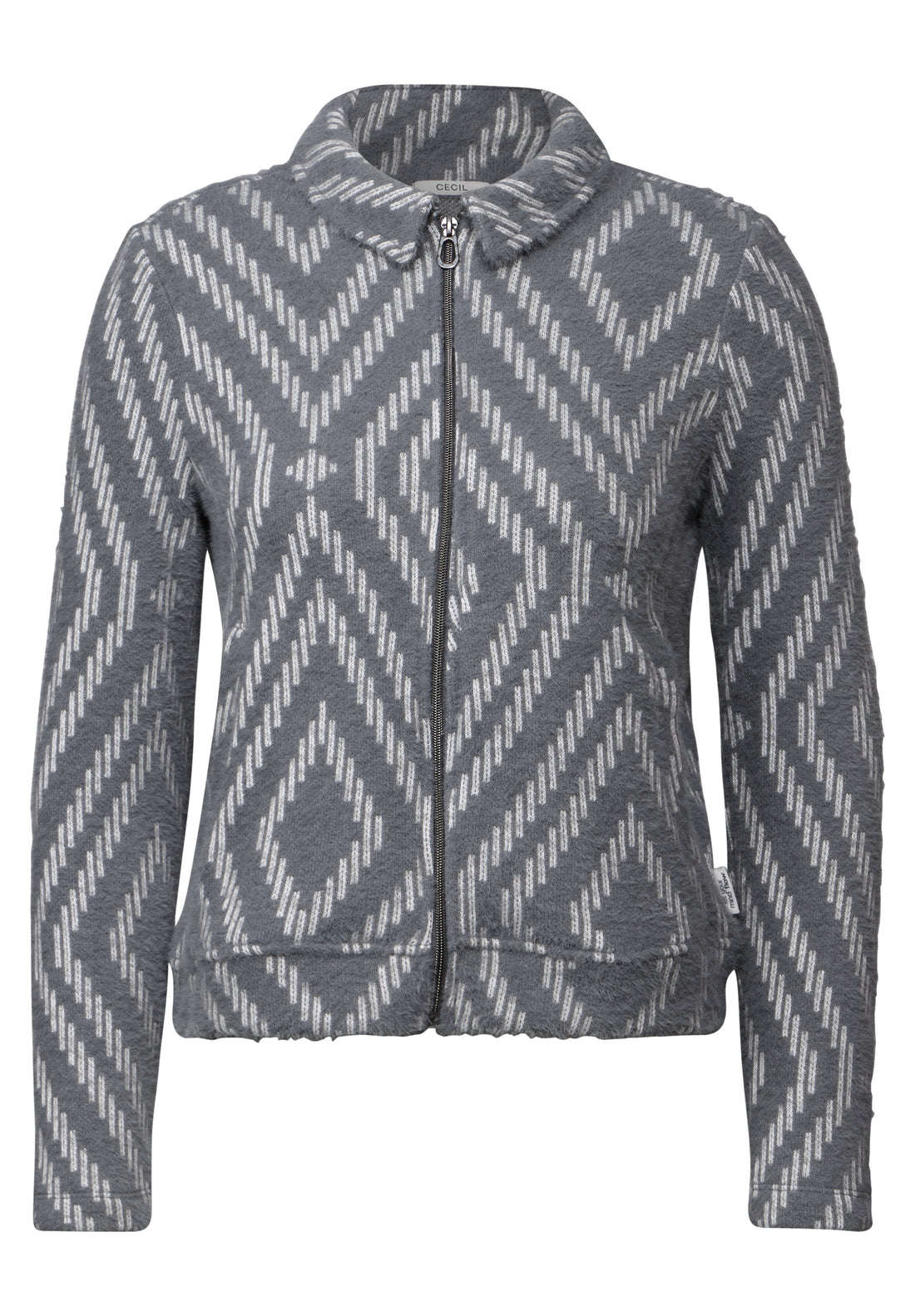 CECIL Federgarn-Cardigan Damen Flauschig Gemütlich