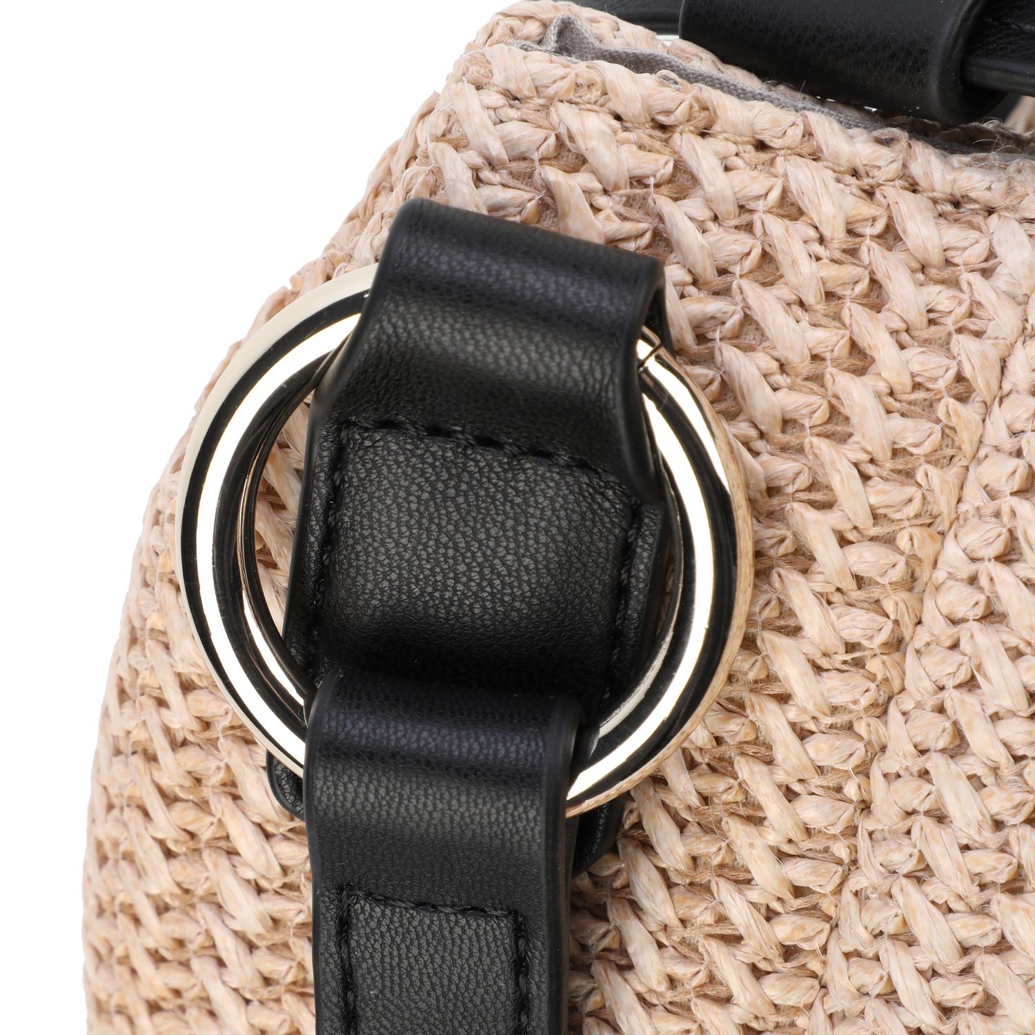 Müller &amp; Meirer Strohhandtasche für Erwachsene mit Magnetverschluss