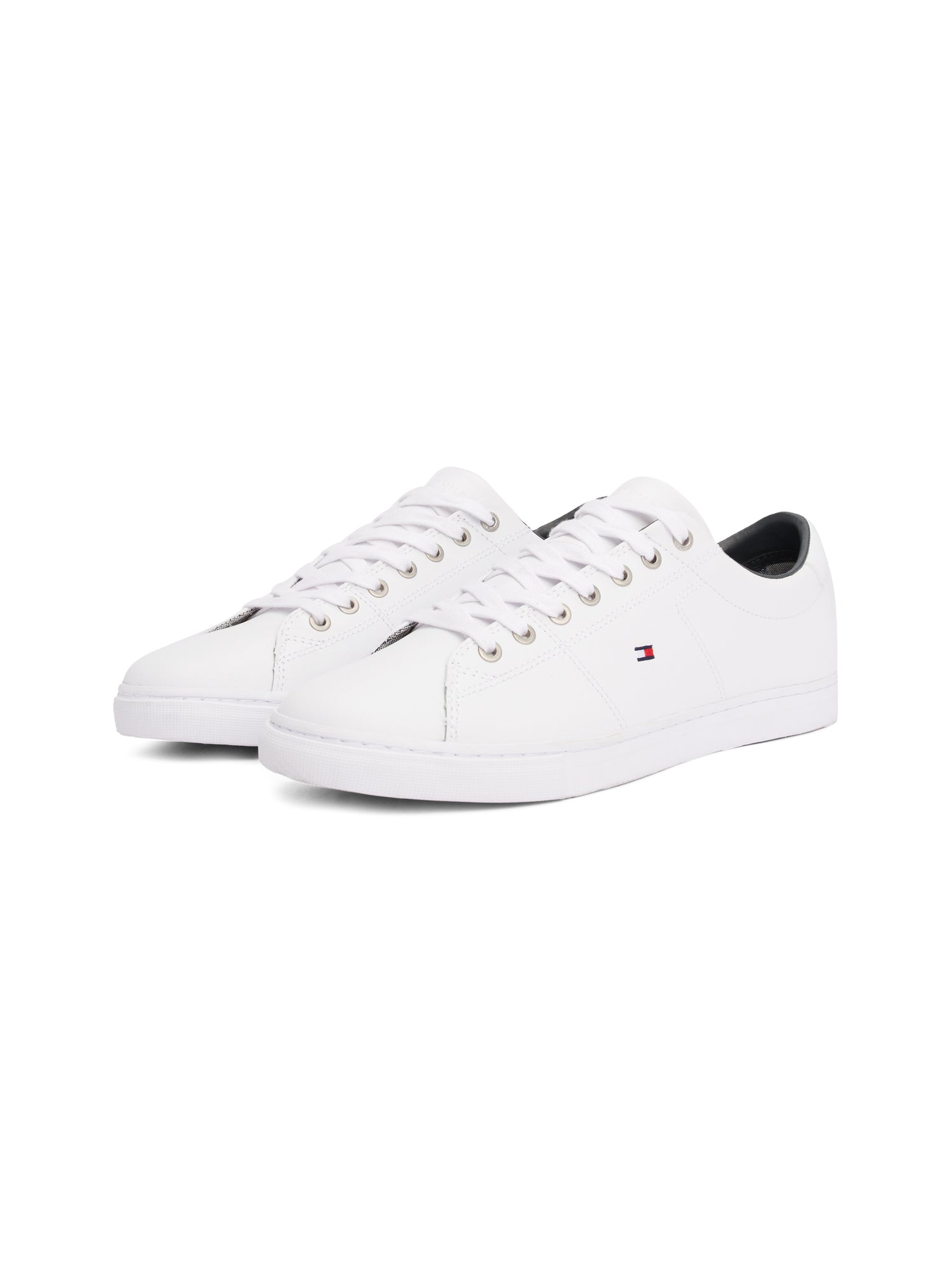 Theur Leder Sneaker Herren Weiß