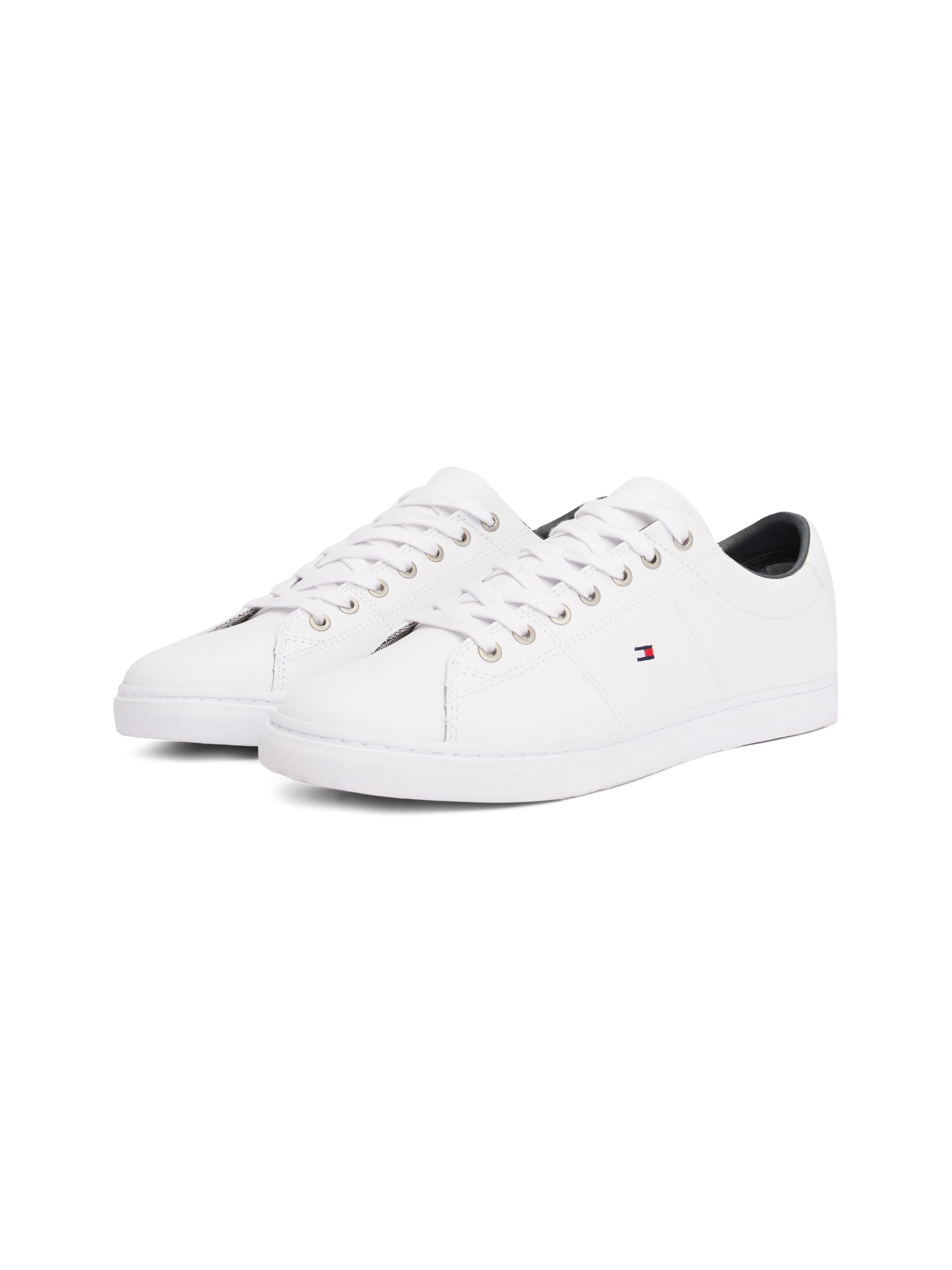 Theur Leder Sneaker Herren Weiß