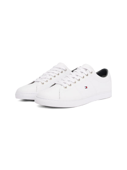 Theur Leder Sneaker Herren Weiß