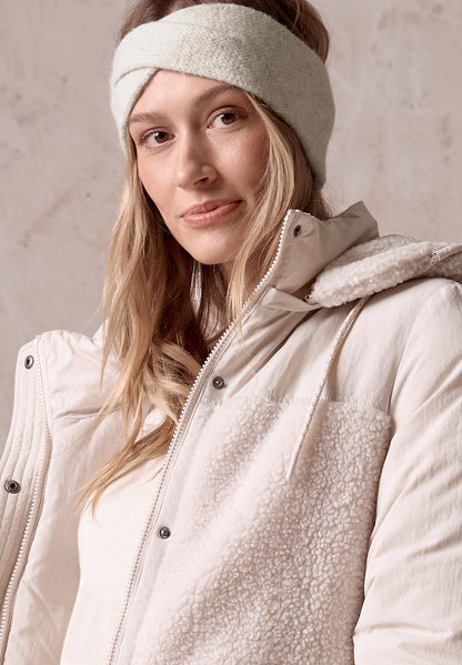CECIL Stirnband Damen Melange-Optik Grau