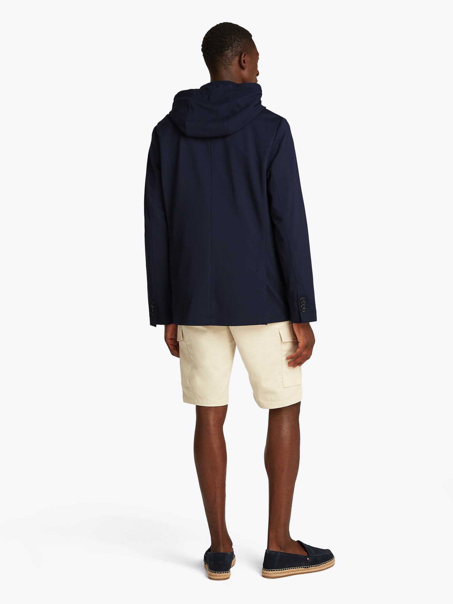 Tommy Hilfiger Herren Hybrid-Blazer mit Kapuzeneinsatz