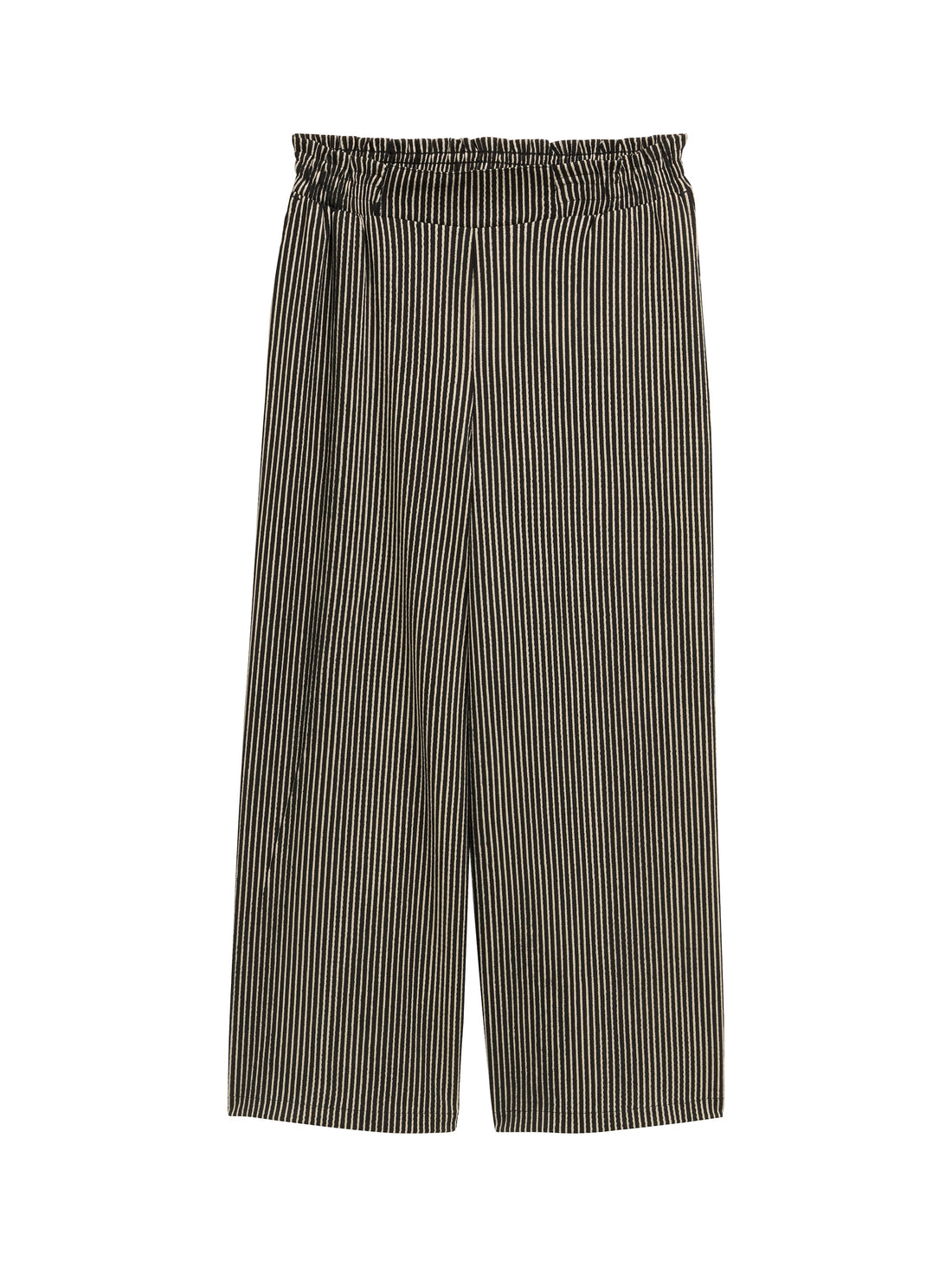 Tom Tailor Denim Damen High Waist Culotte Hose mit elastischem Bund
