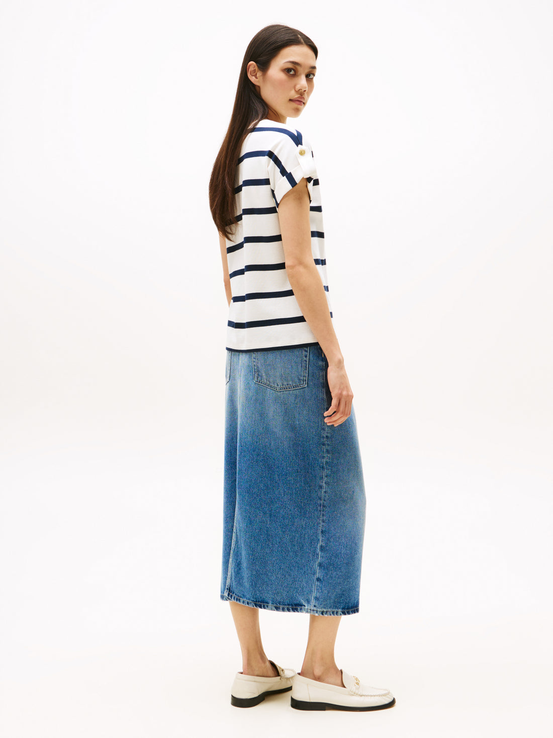 Theur Baumwoll-T-Shirt für Erwachsene Weiblich Bequem