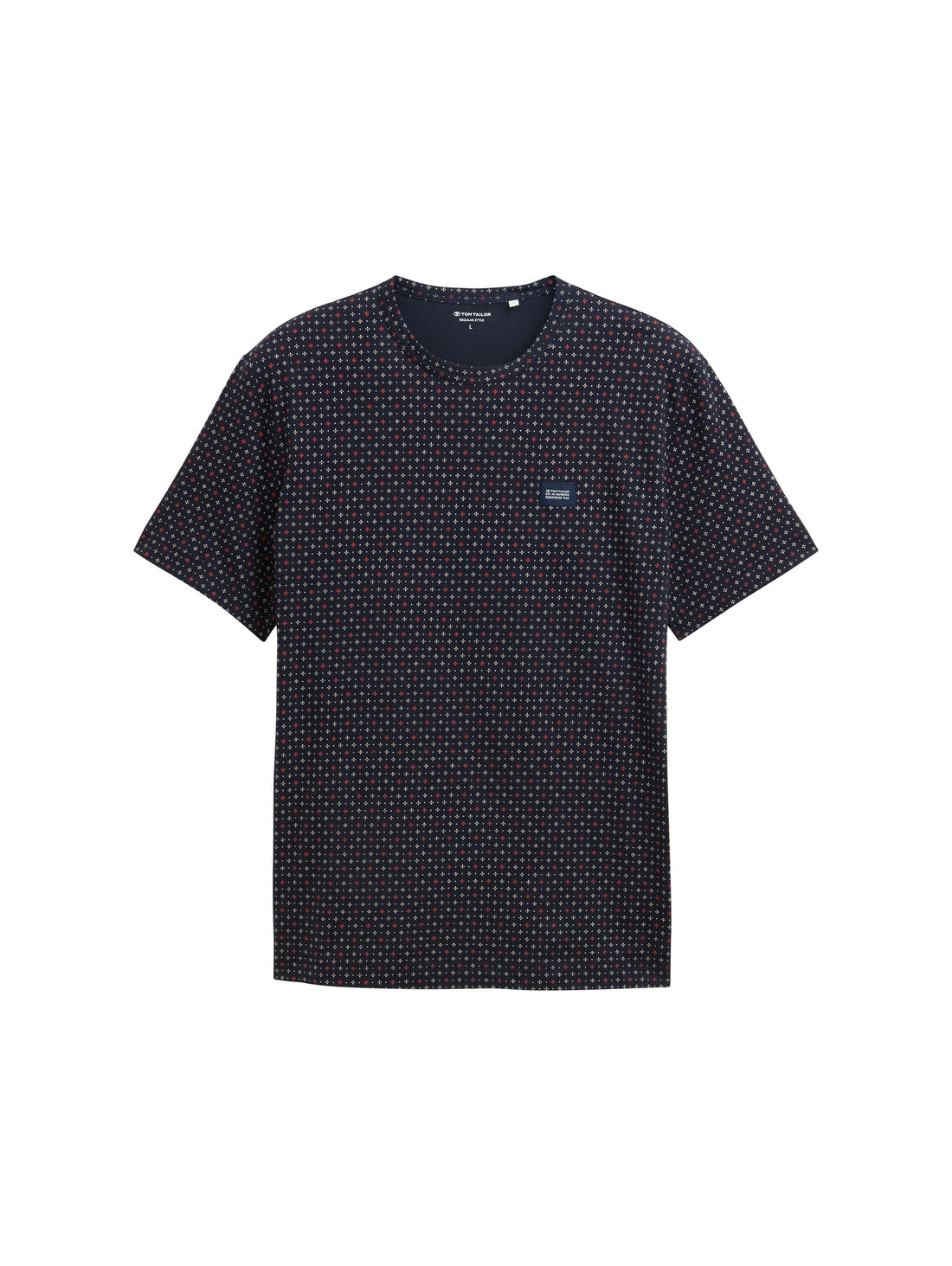 Tom Tailor Denim Logo T-Shirt Erwachsene Baumwolle