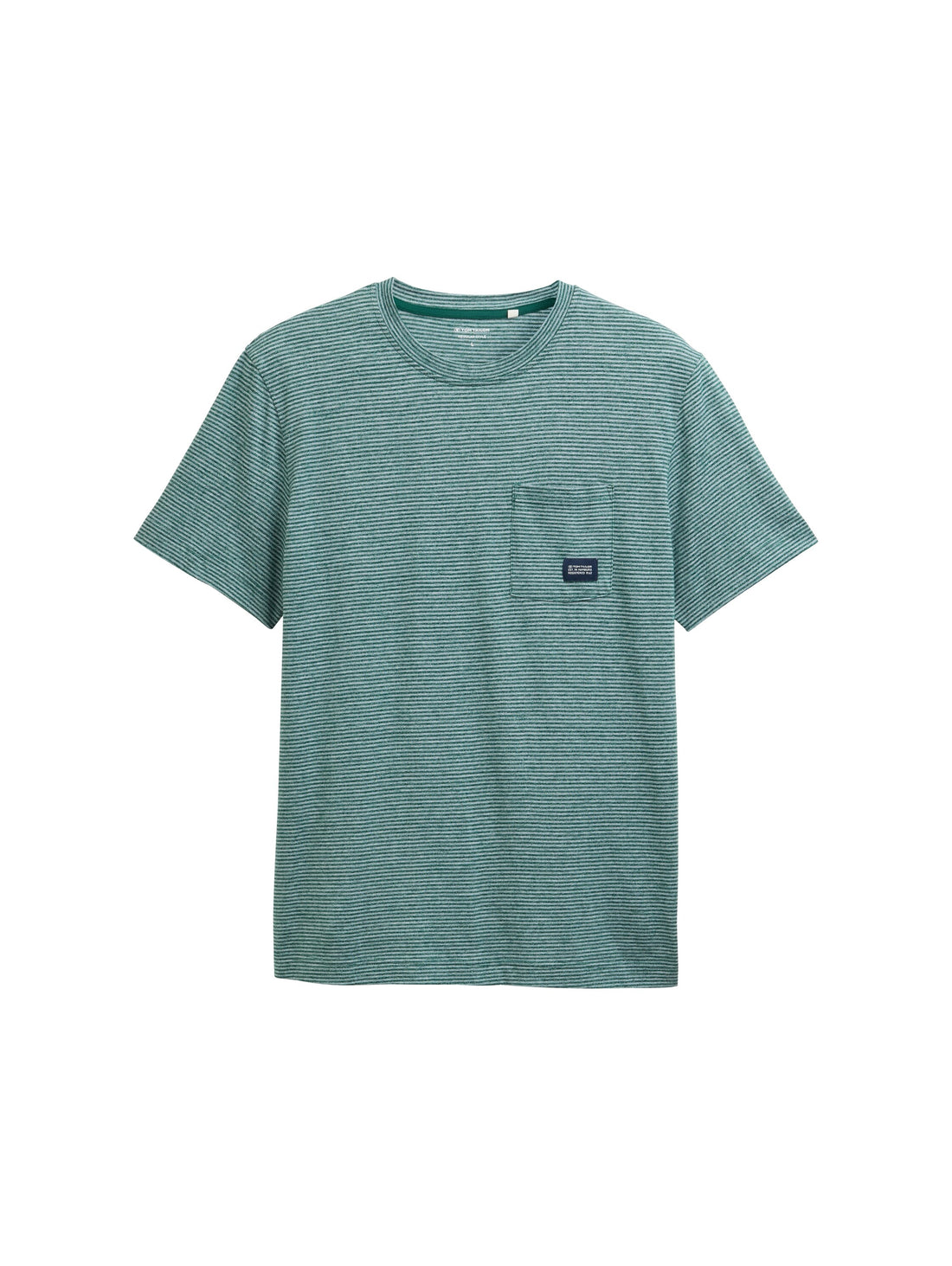 Tom Tailor Denim T-Shirt Erwachsene Gestreiftes Logo-Shirt