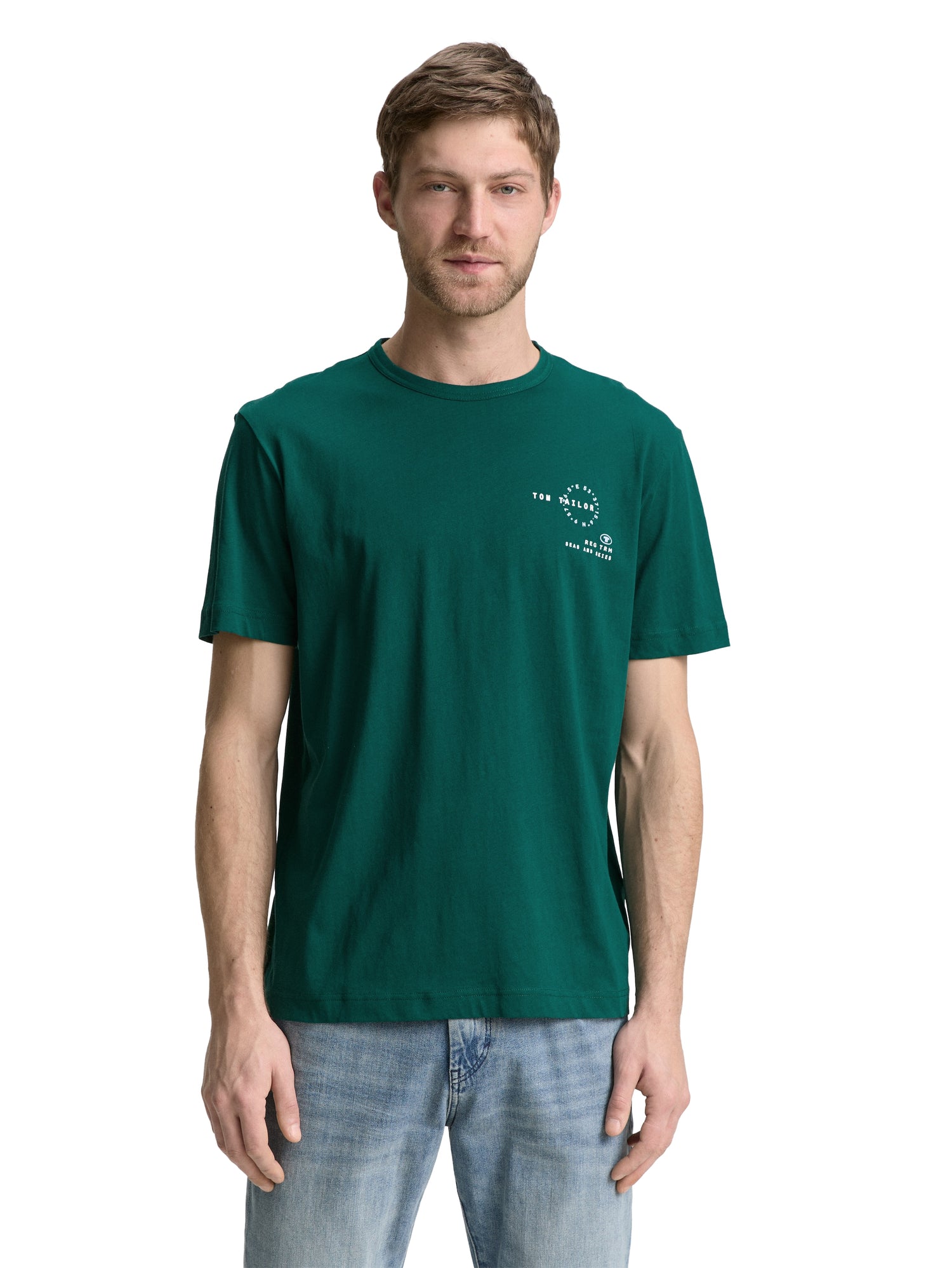 Tom Tailor Denim T-Shirt Herren Schwarz