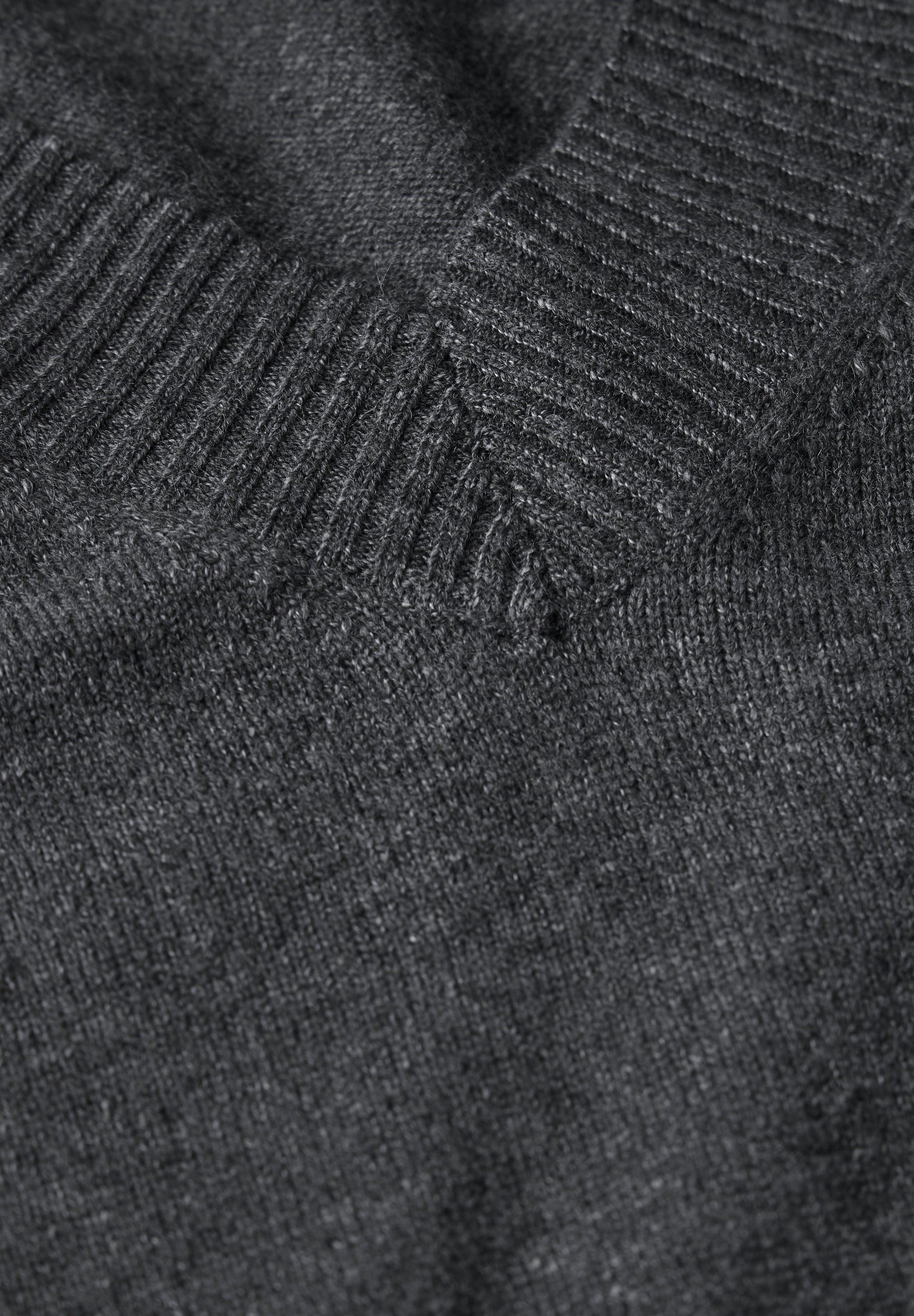 CECIL Feinstrickpullover Damen charcoal grey melange