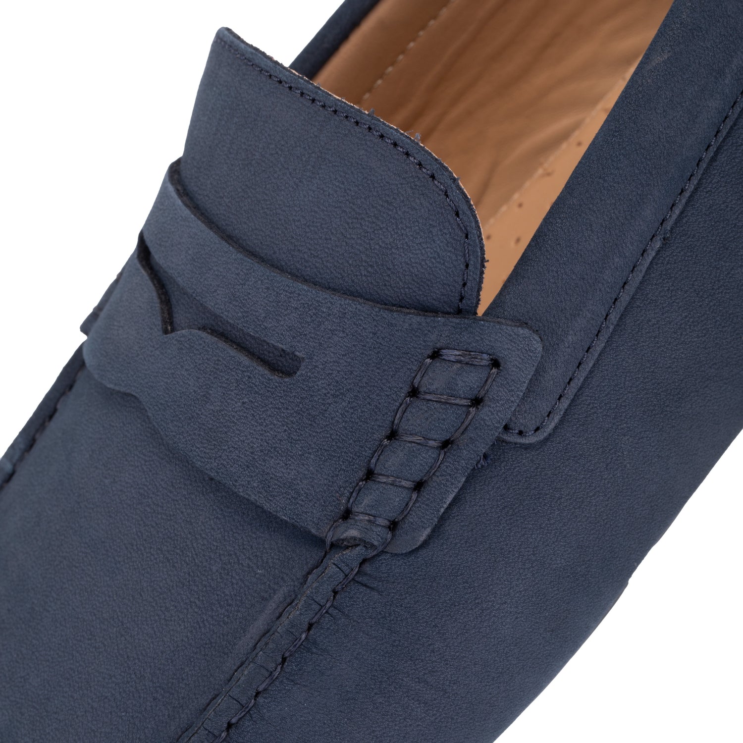Müller &amp; Meirer Loafer aus Rindsleder für Herren mit Blockabsatz
