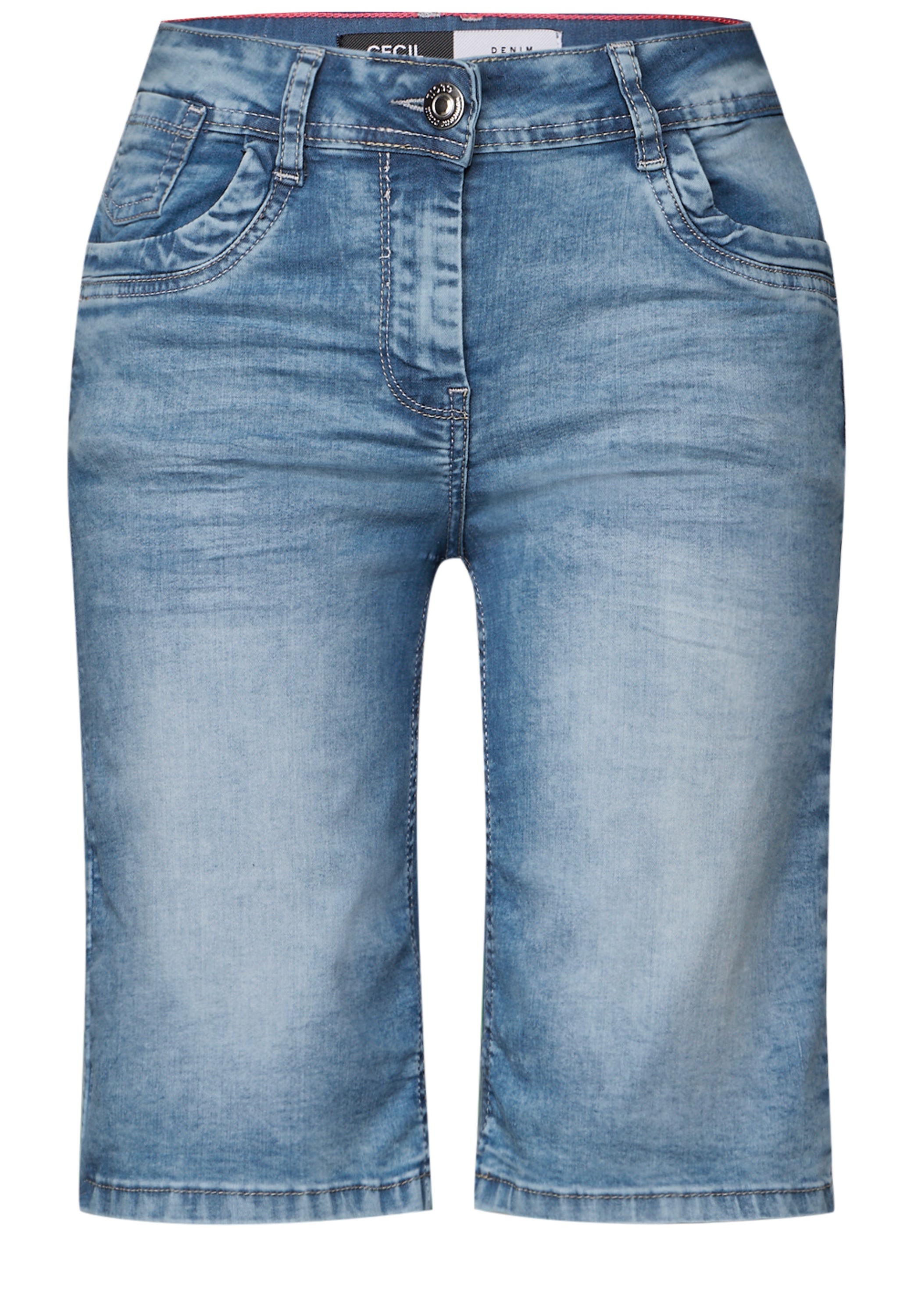 CECIL Jeansshorts Scarlett Damen Bequemer Casual Fit