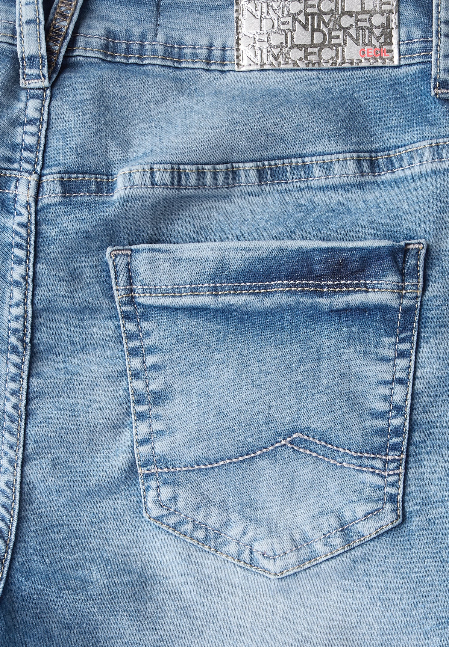 CECIL Jeansshorts Scarlett Damen Bequemer Casual Fit