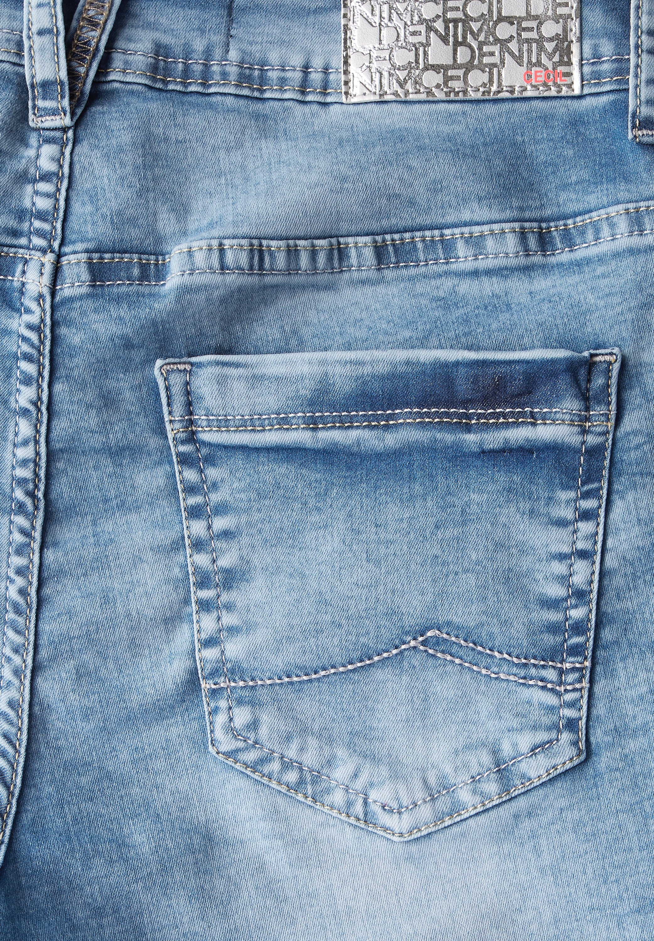 CECIL Jeansshorts Scarlett Damen Bequemer Casual Fit