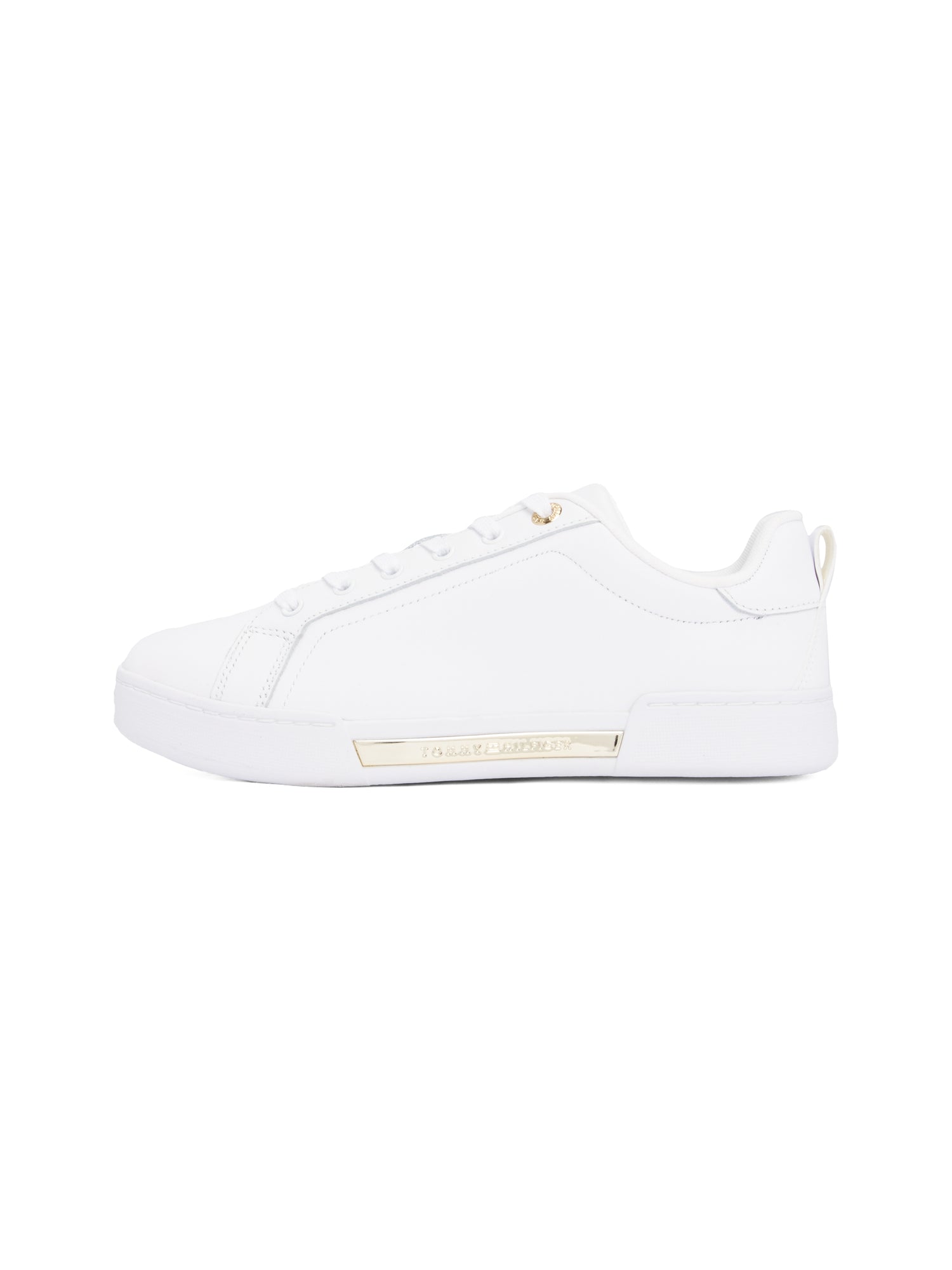 Theur Leder Sneaker Herren Weiß
