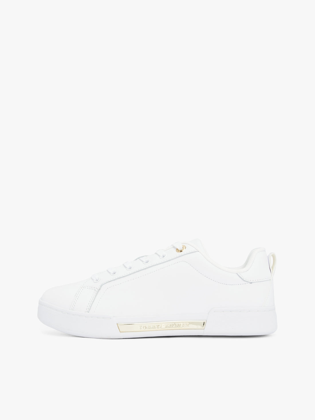 Theur Leder Sneaker Herren Weiß